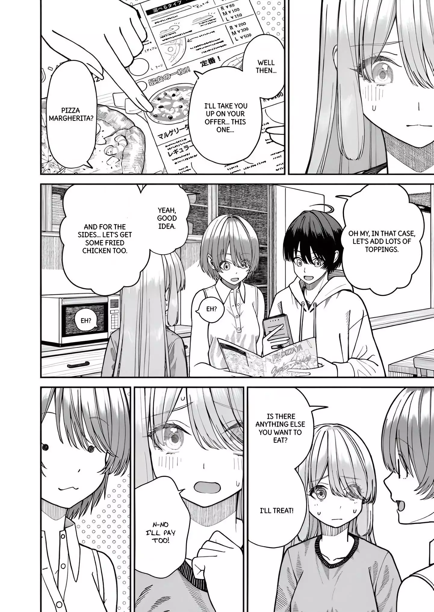 Amari-chan, the Girl I Found Next to the Number One Girl Everyone Wants as a Girlfriend Chapter 4.1 page 8