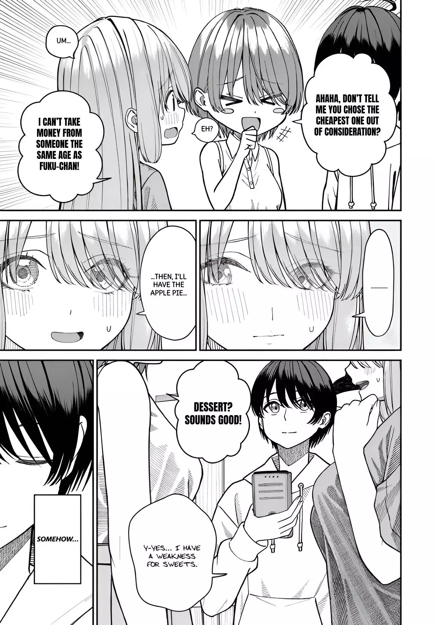 Amari-chan, the Girl I Found Next to the Number One Girl Everyone Wants as a Girlfriend Chapter 4.1 page 9