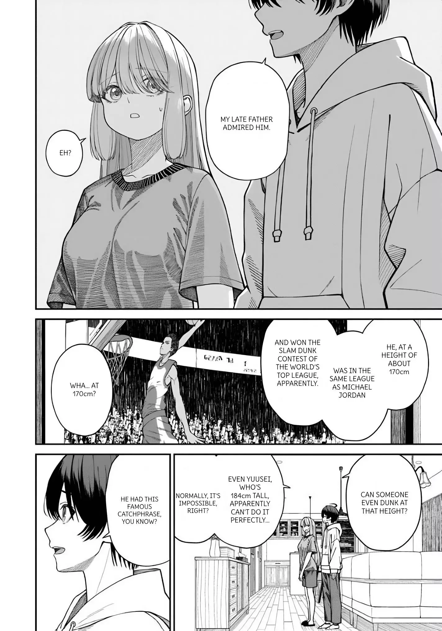 Amari-chan, the Girl I Found Next to the Number One Girl Everyone Wants as a Girlfriend Chapter 4.2 page 3