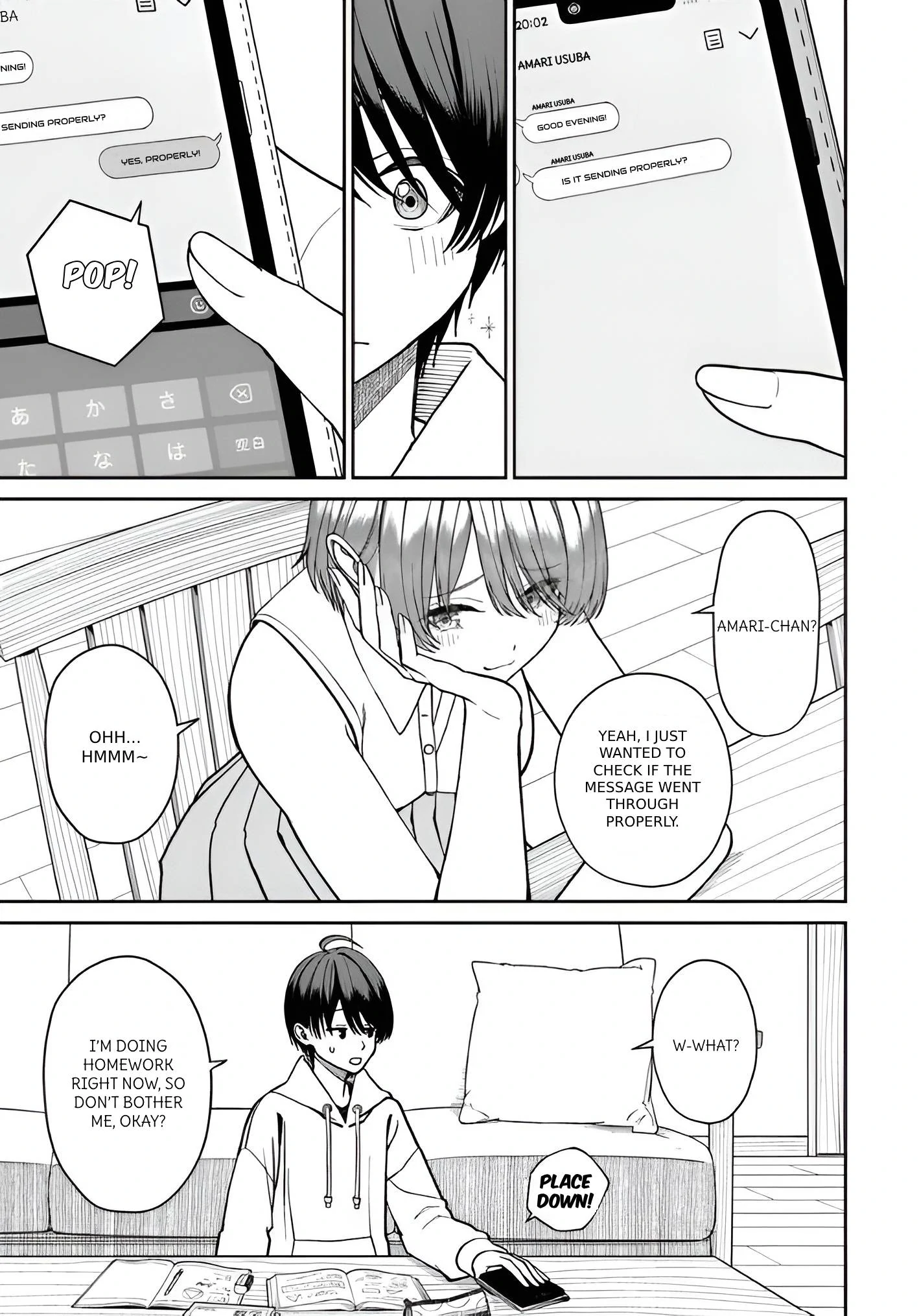 Amari-chan, the Girl I Found Next to the Number One Girl Everyone Wants as a Girlfriend Chapter 4.2 page 11