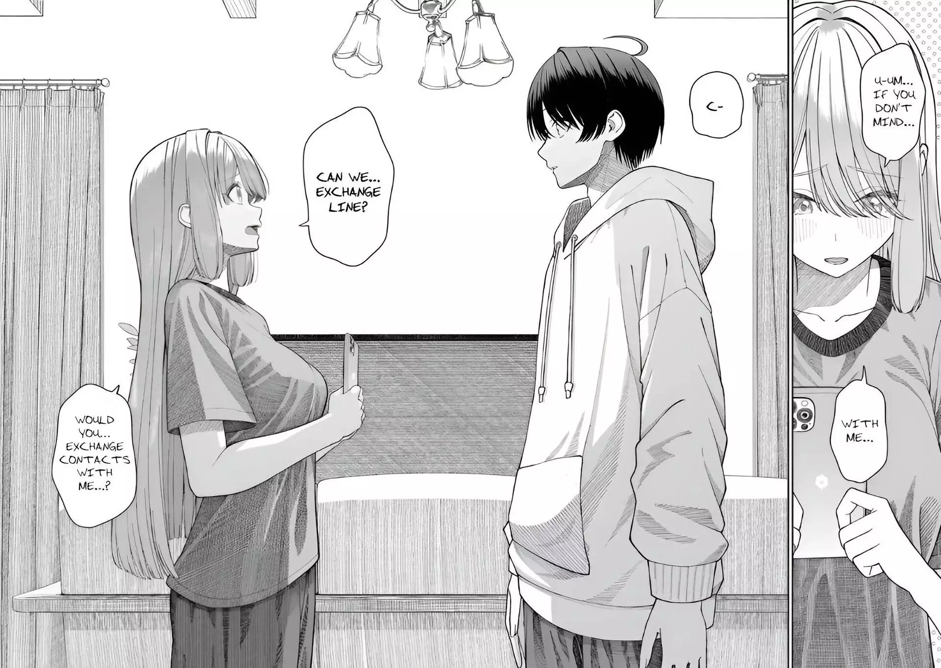 Amari-chan, the Girl I Found Next to the Number One Girl Everyone Wants as a Girlfriend Chapter 4.2 page 7