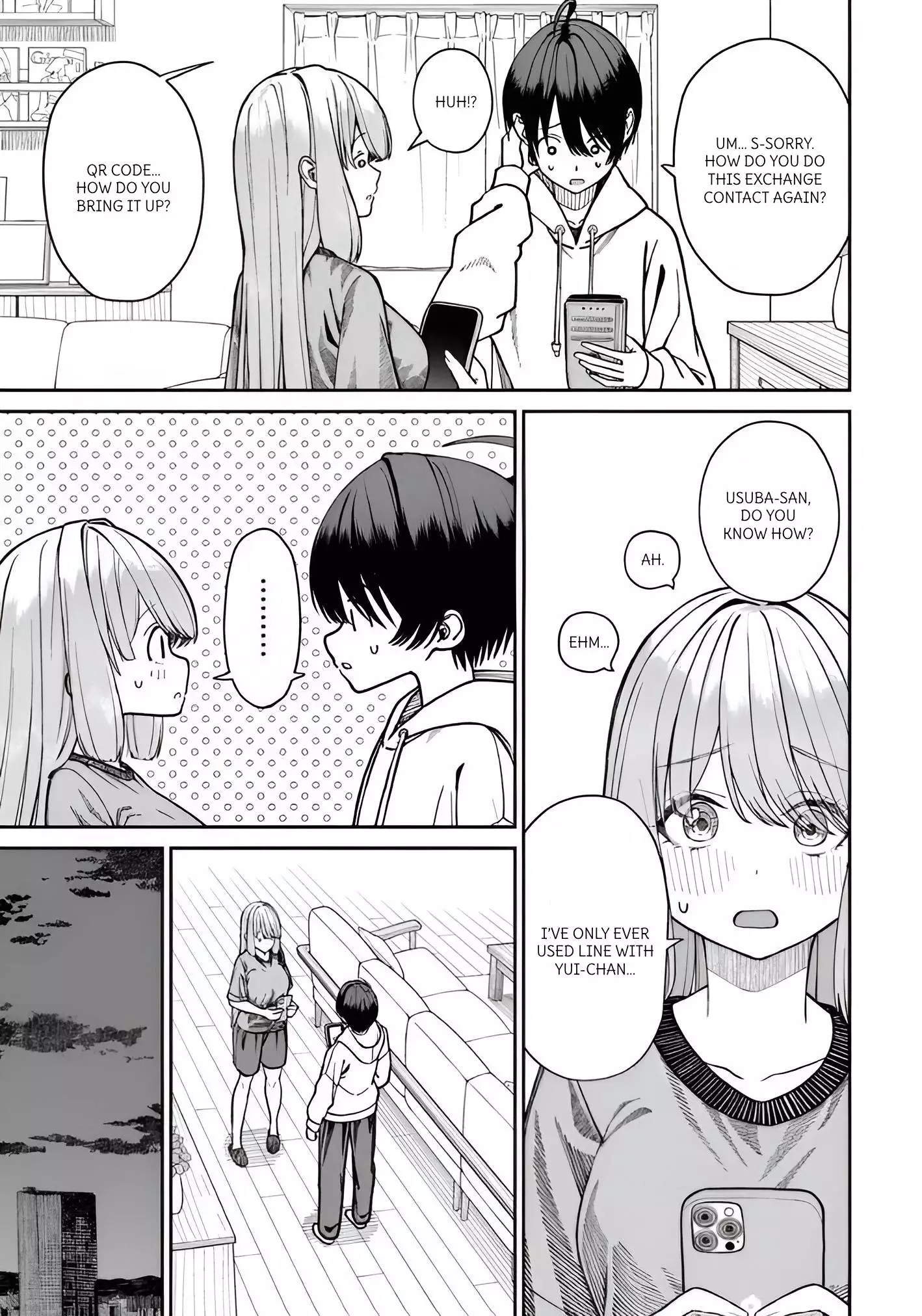 Amari-chan, the Girl I Found Next to the Number One Girl Everyone Wants as a Girlfriend Chapter 4.2 page 9