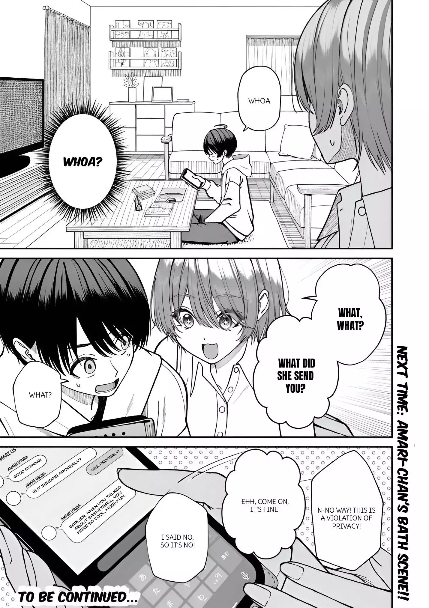 Amari-chan, the Girl I Found Next to the Number One Girl Everyone Wants as a Girlfriend Chapter 4.2 page 13
