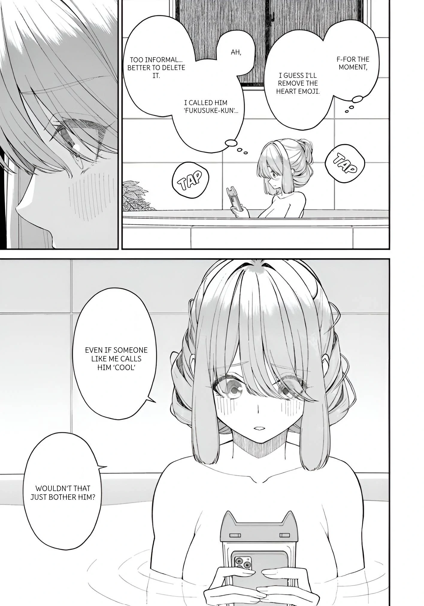 Amari-chan, the Girl I Found Next to the Number One Girl Everyone Wants as a Girlfriend Chapter 4.5 page 3