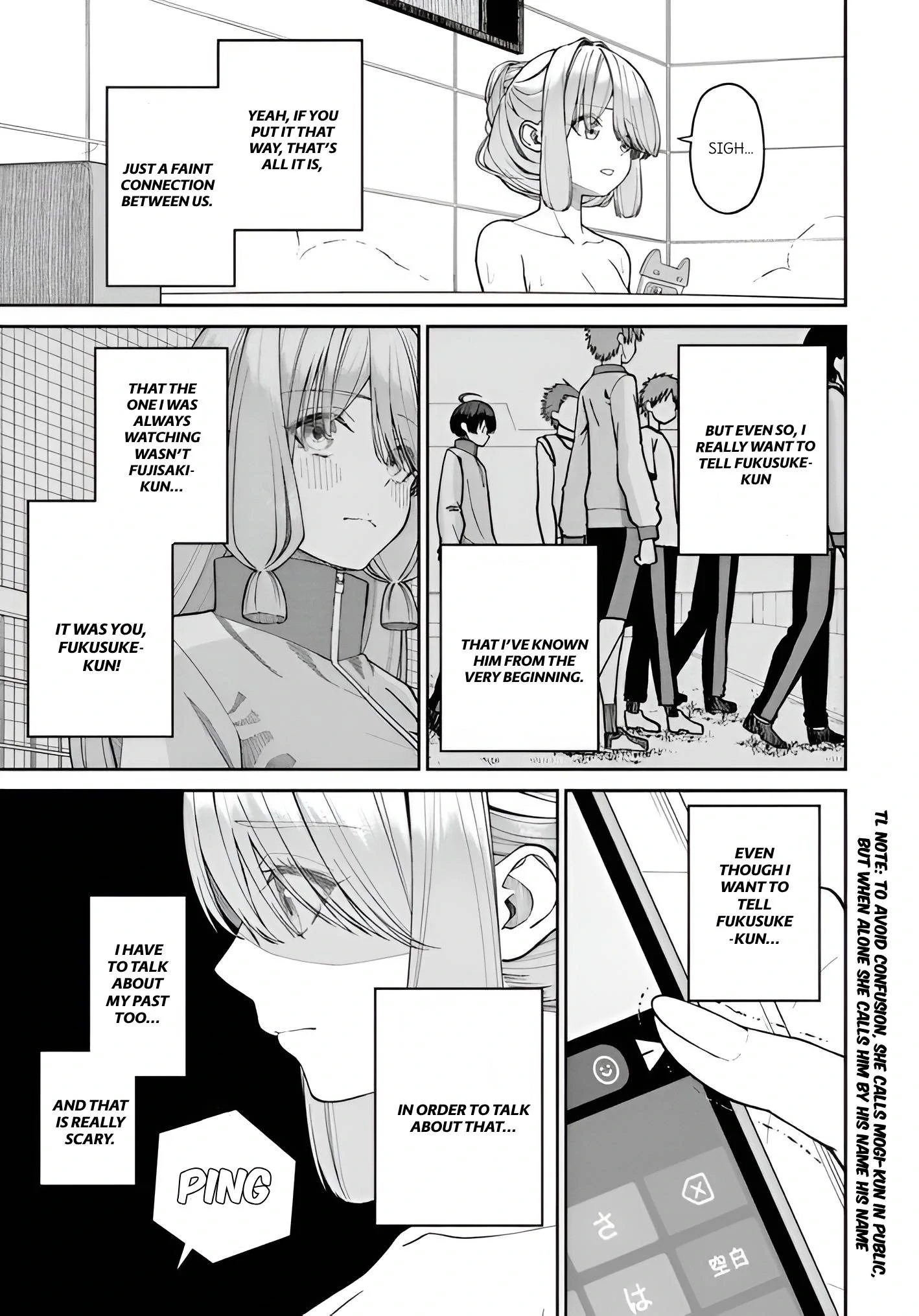 Amari-chan, the Girl I Found Next to the Number One Girl Everyone Wants as a Girlfriend Chapter 4.5 page 5