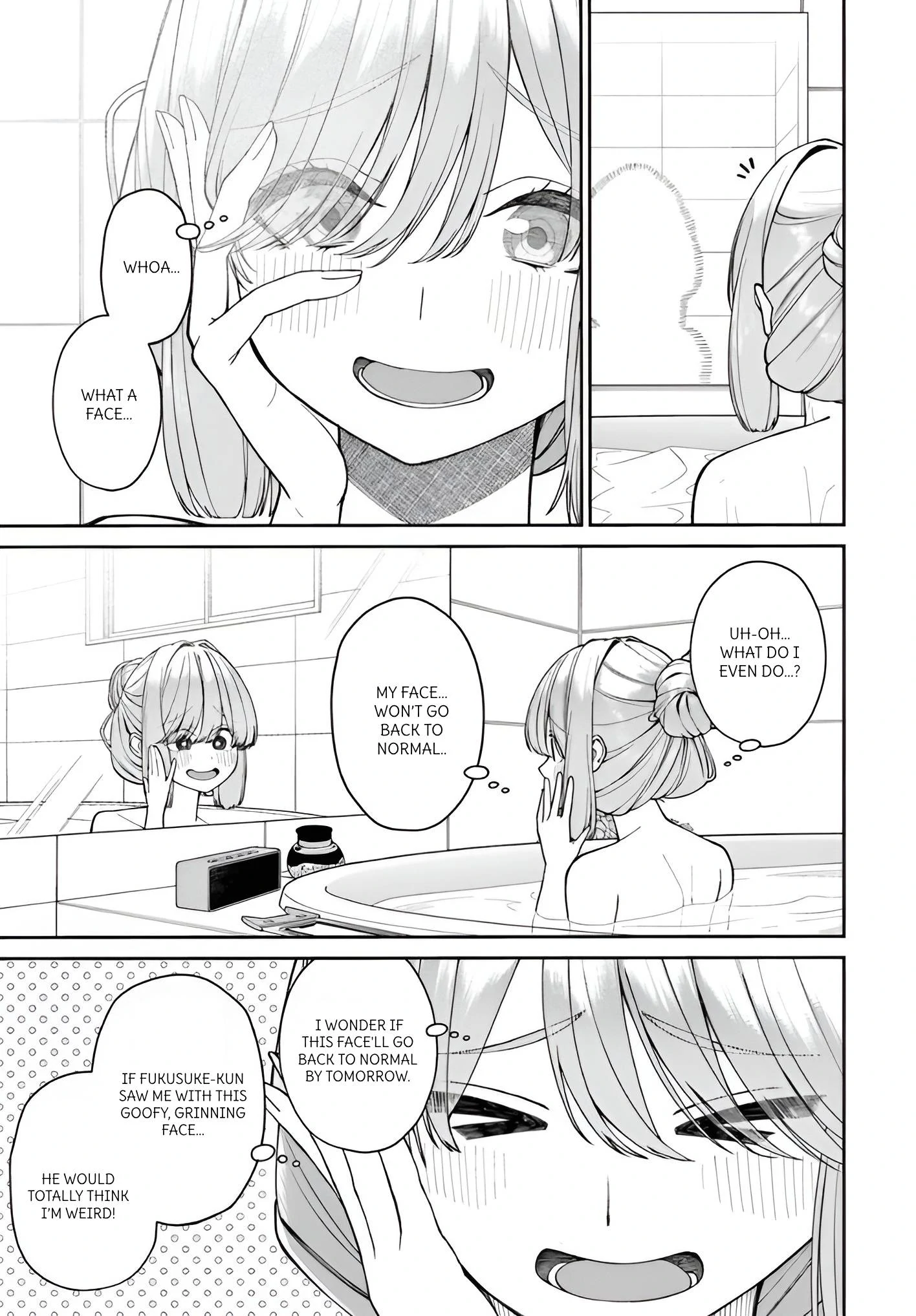 Amari-chan, the Girl I Found Next to the Number One Girl Everyone Wants as a Girlfriend Chapter 4.5 page 9