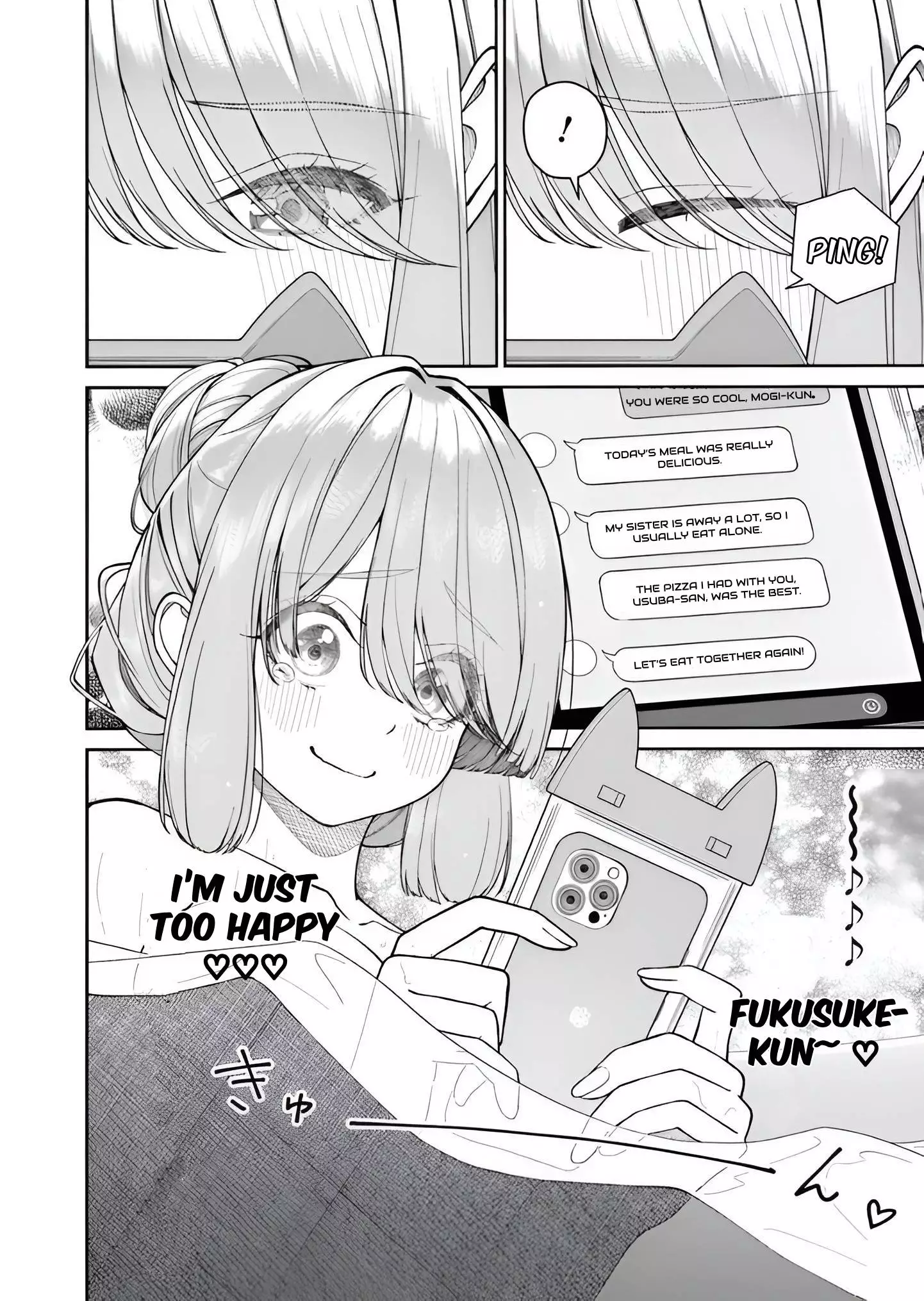 Amari-chan, the Girl I Found Next to the Number One Girl Everyone Wants as a Girlfriend Chapter 4.5 page 8