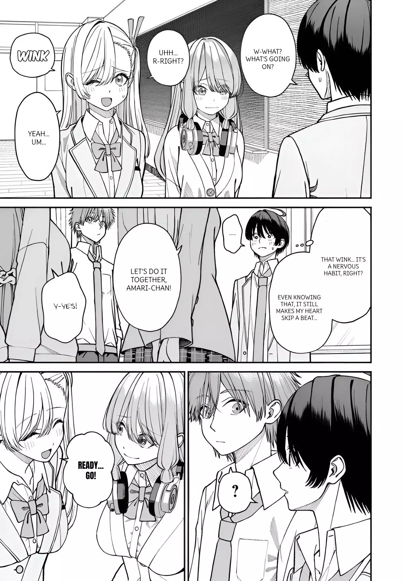 Amari-chan, the Girl I Found Next to the Number One Girl Everyone Wants as a Girlfriend Chapter 4.5 page 11