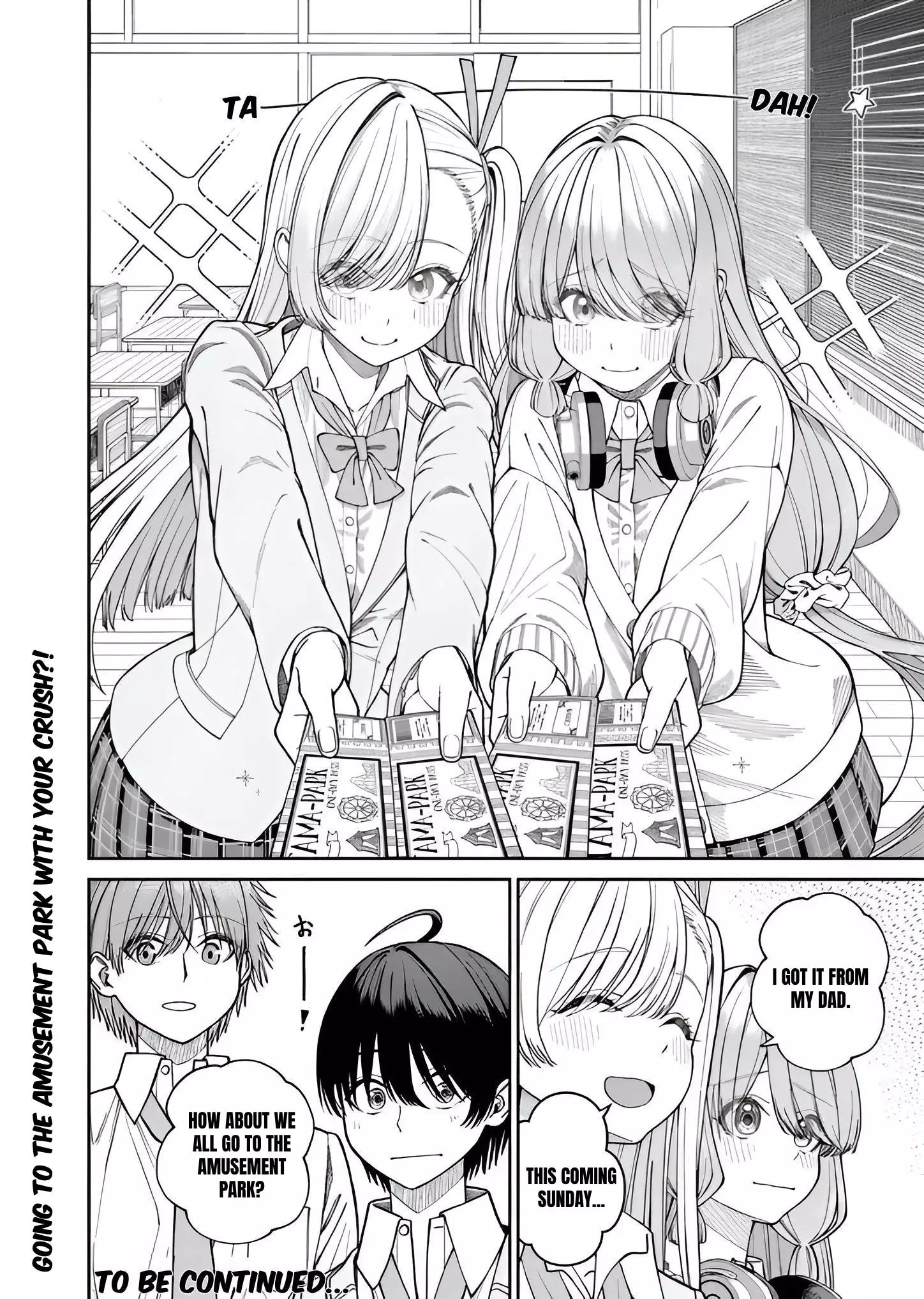 Amari-chan, the Girl I Found Next to the Number One Girl Everyone Wants as a Girlfriend Chapter 4.5 page 12