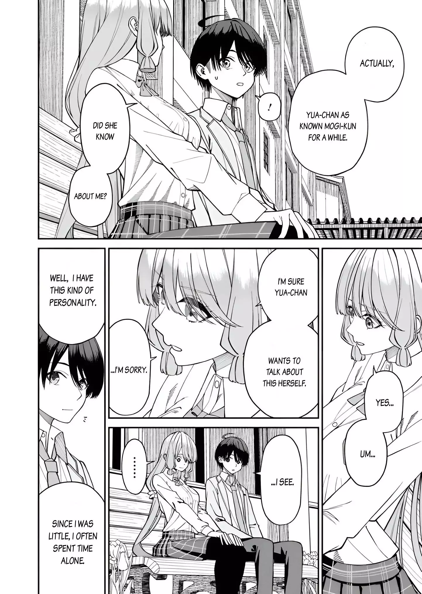 Amari-chan, the Girl I Found Next to the Number One Girl Everyone Wants as a Girlfriend Chapter 5.1 page 14