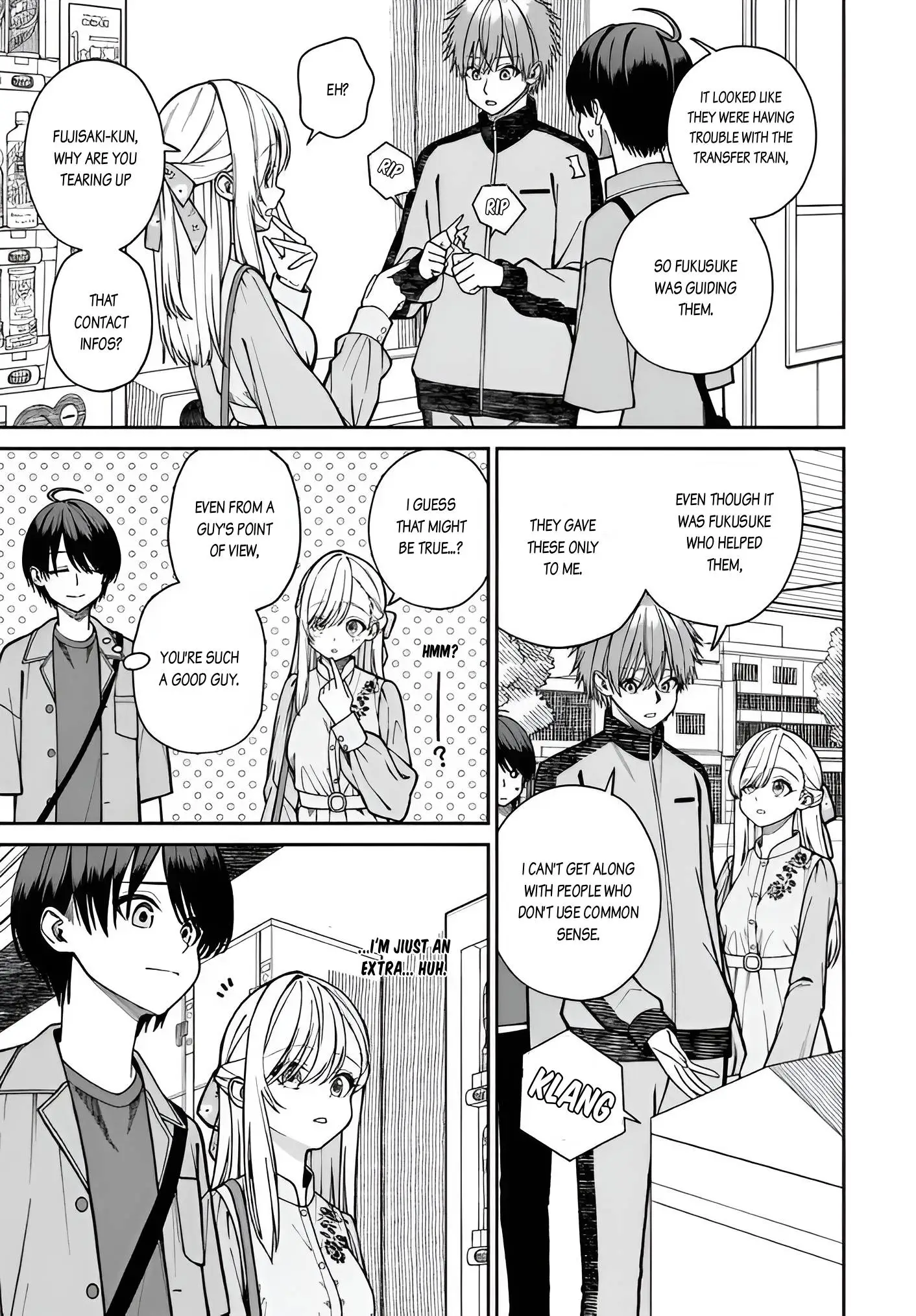 Amari-chan, the Girl I Found Next to the Number One Girl Everyone Wants as a Girlfriend Chapter 5.2 page 5