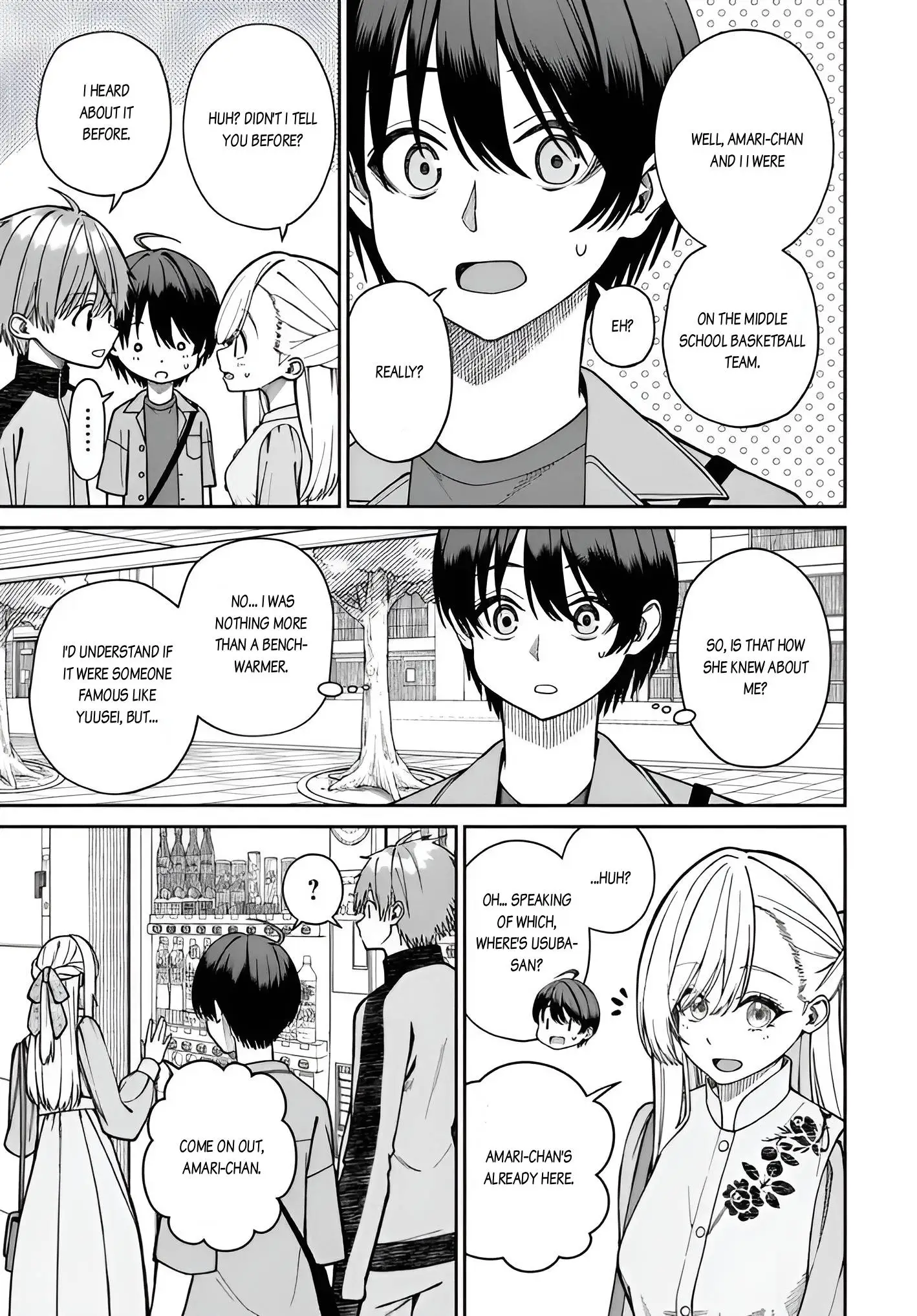 Amari-chan, the Girl I Found Next to the Number One Girl Everyone Wants as a Girlfriend Chapter 5.2 page 7