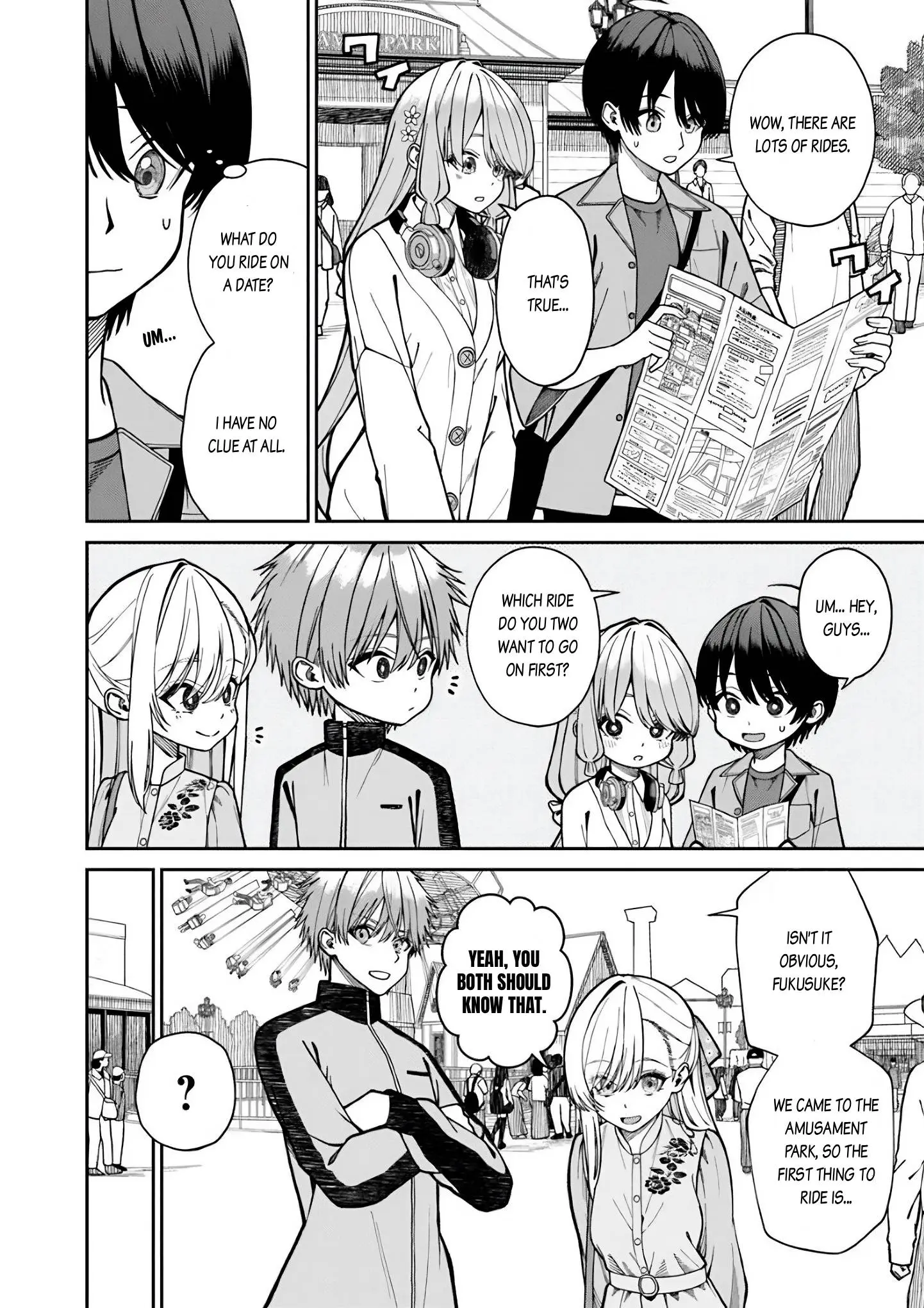 Amari-chan, the Girl I Found Next to the Number One Girl Everyone Wants as a Girlfriend Chapter 6.1 page 2