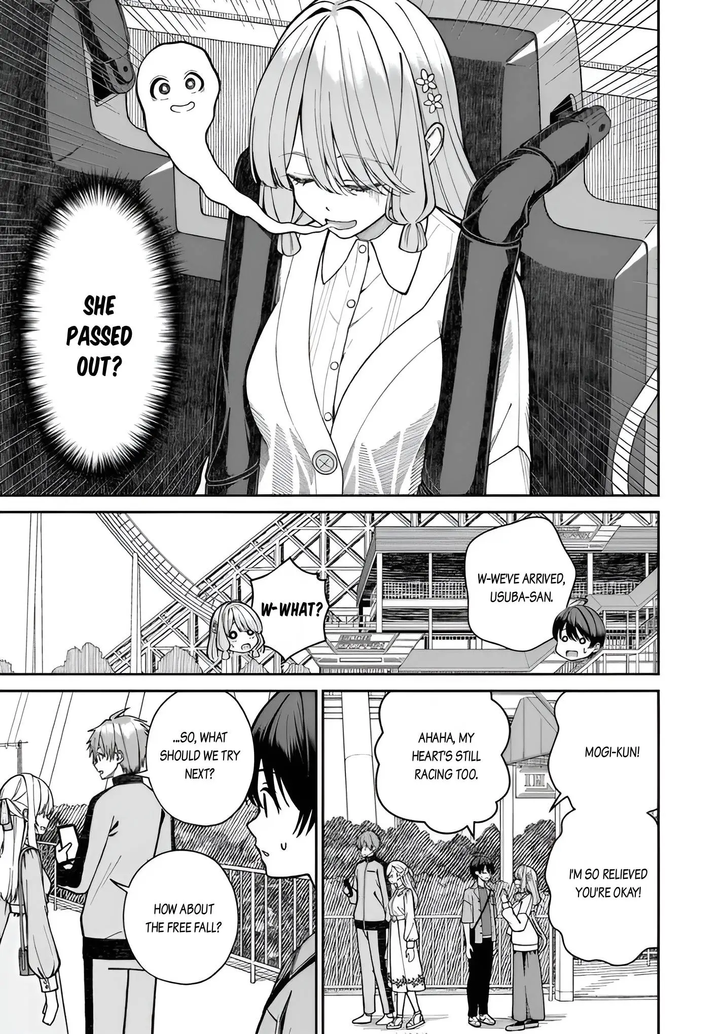 Amari-chan, the Girl I Found Next to the Number One Girl Everyone Wants as a Girlfriend Chapter 6.1 page 5