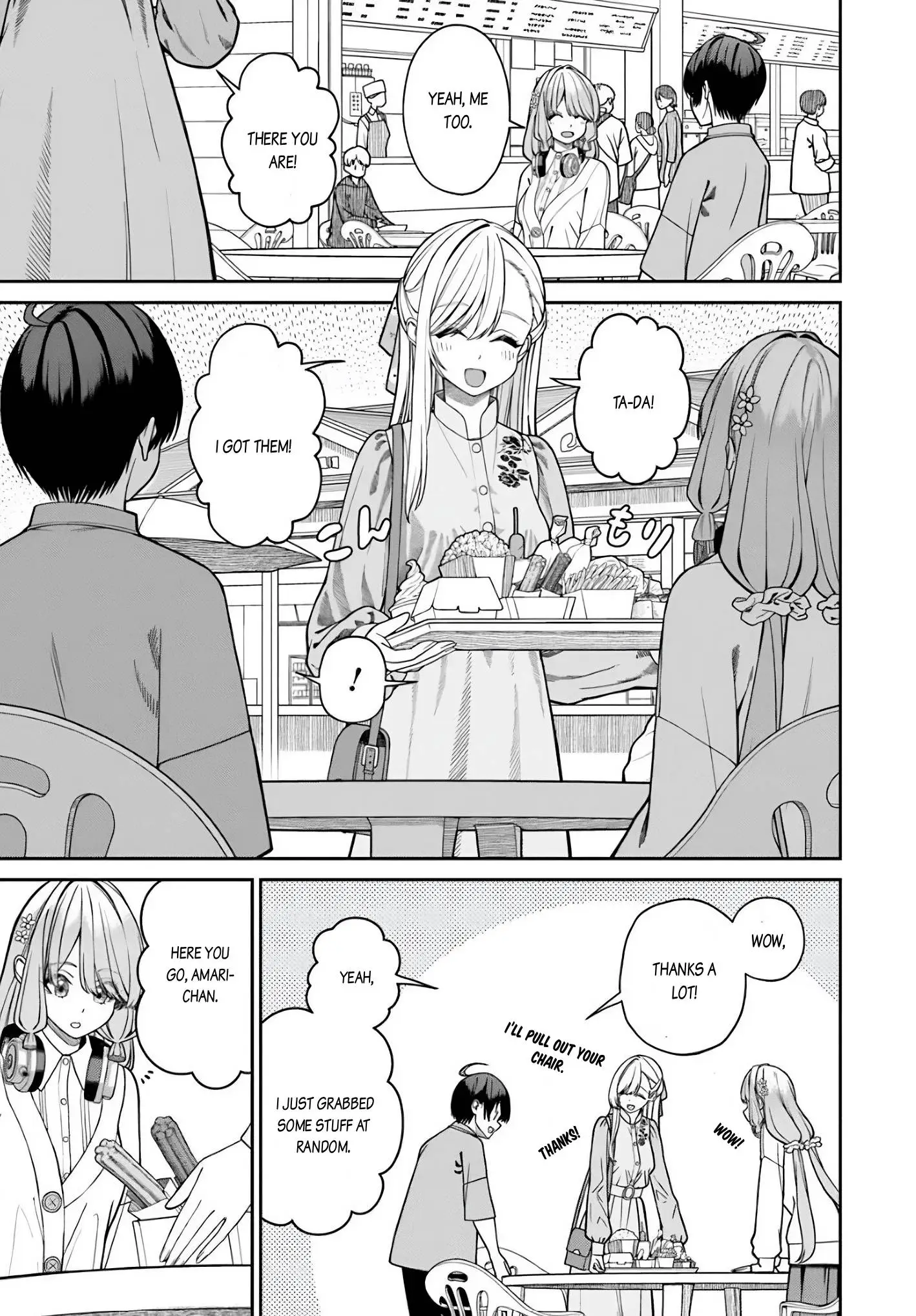Amari-chan, the Girl I Found Next to the Number One Girl Everyone Wants as a Girlfriend Chapter 6.2 page 8