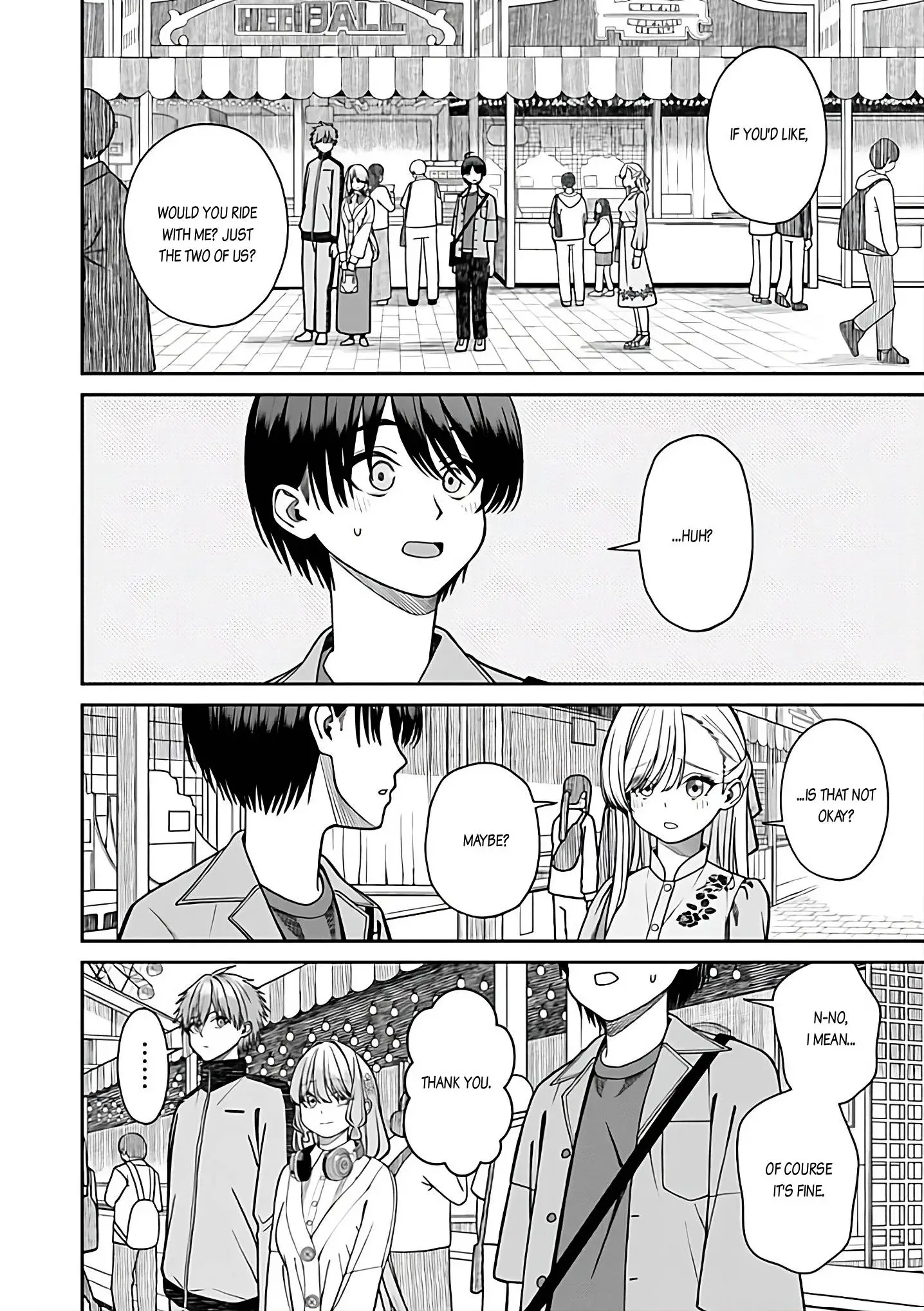 Amari-chan, the Girl I Found Next to the Number One Girl Everyone Wants as a Girlfriend Chapter 7.1 page 2
