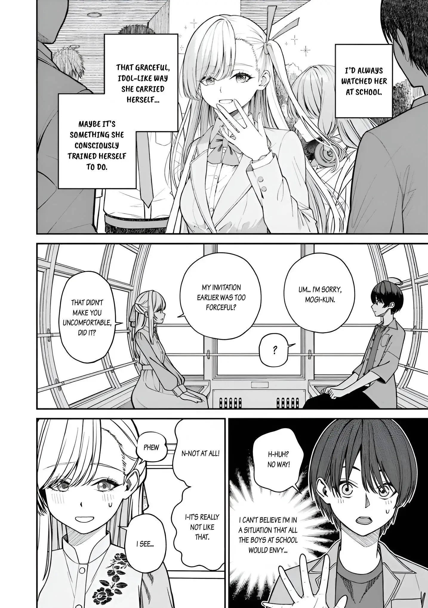 Amari-chan, the Girl I Found Next to the Number One Girl Everyone Wants as a Girlfriend Chapter 7.1 page 6