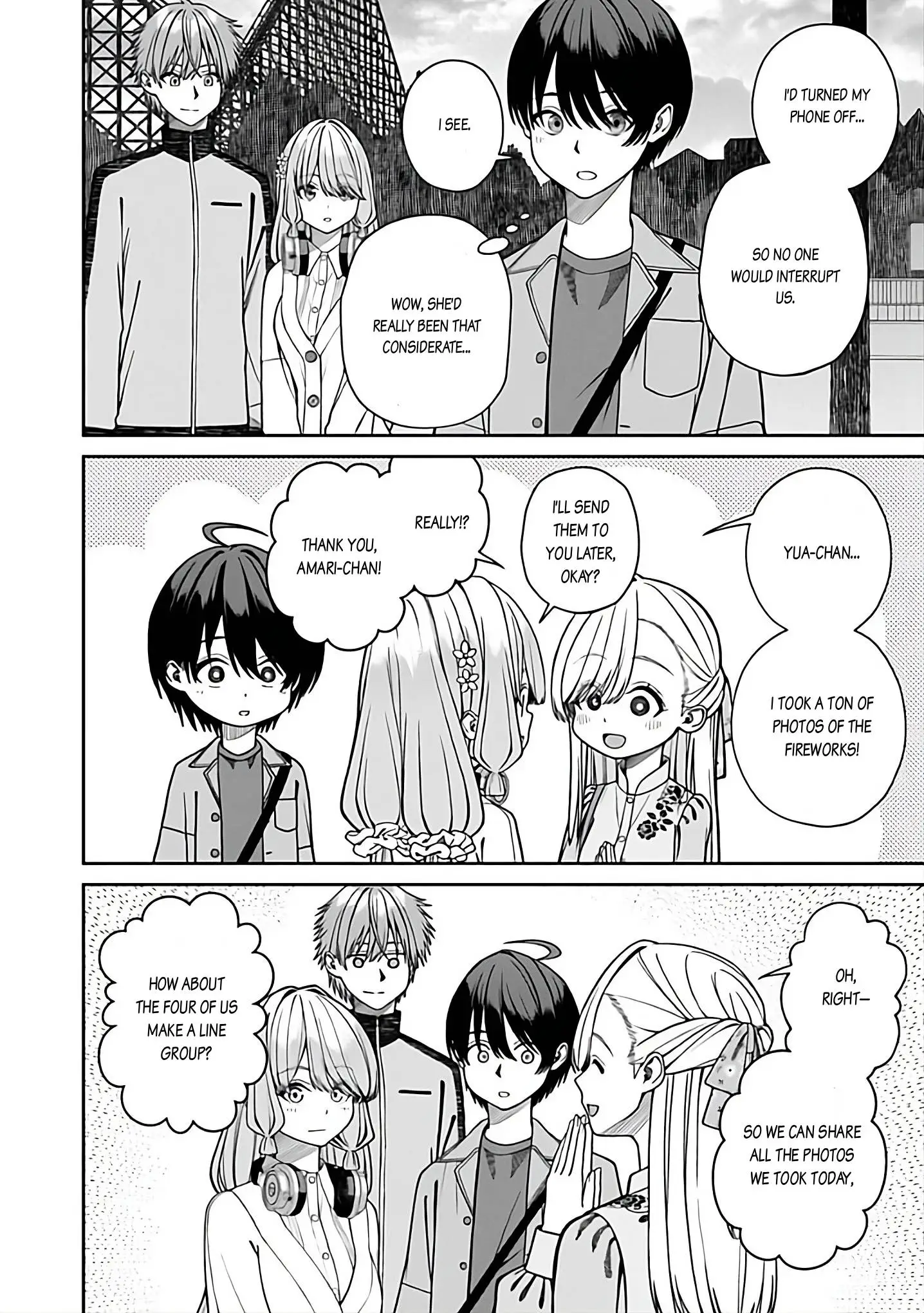 Amari-chan, the Girl I Found Next to the Number One Girl Everyone Wants as a Girlfriend Chapter 7.2 page 12