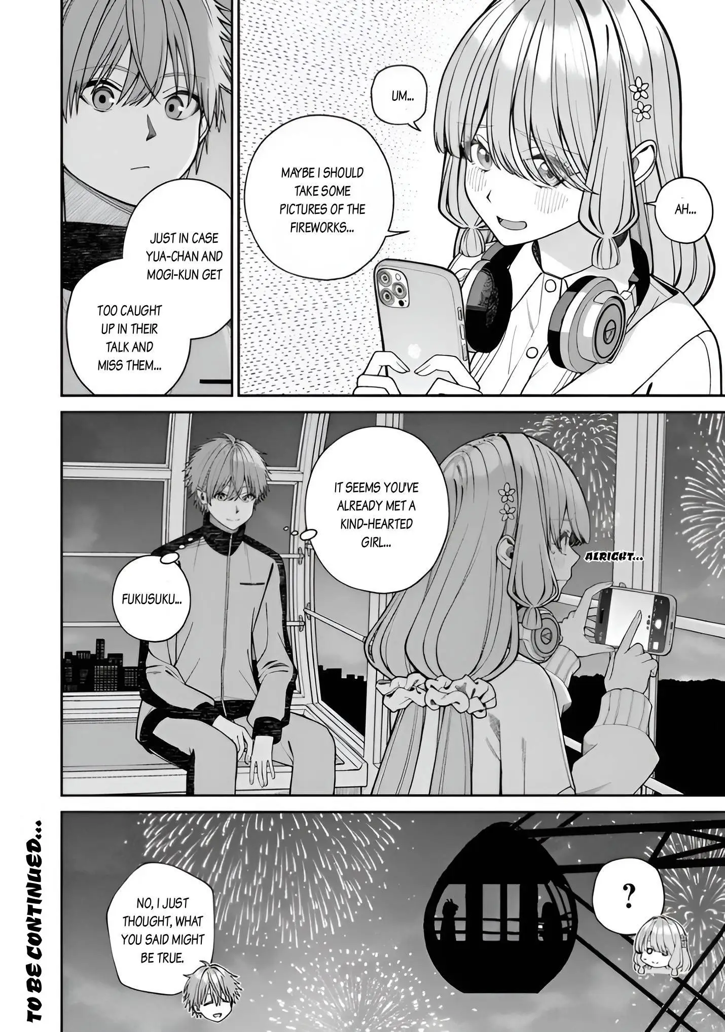 Amari-chan, the Girl I Found Next to the Number One Girl Everyone Wants as a Girlfriend Chapter 7.5 page 6