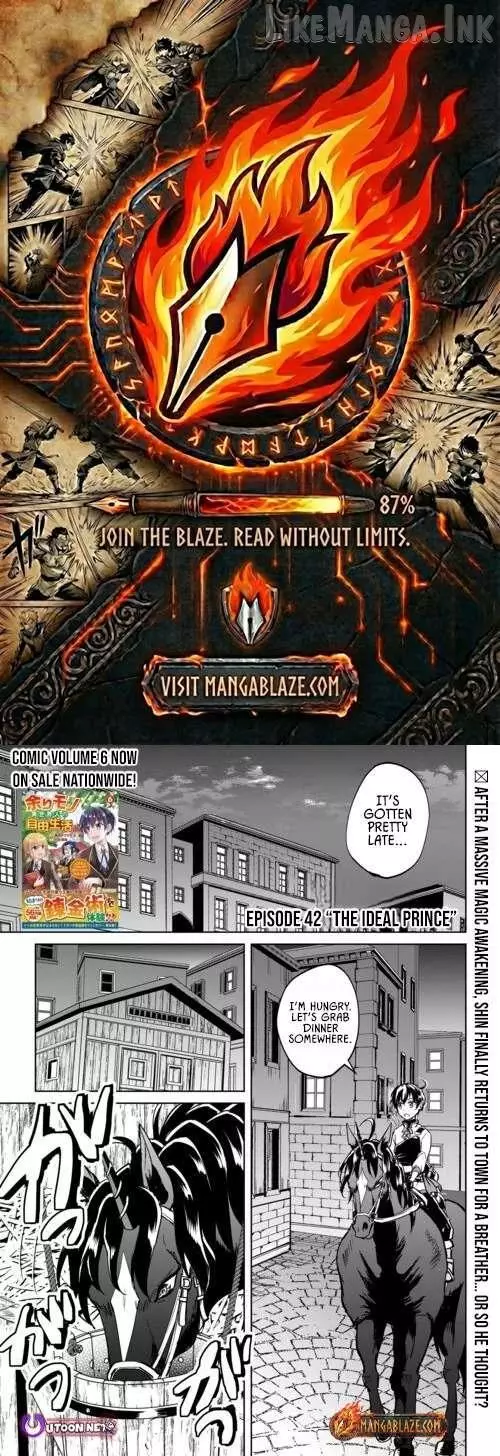 Amarimono Isekaijin no Jiyuu Seikatsu: Yuusha ja Nai node Katteni Yarasete Moraimasu Chapter 42 page 1