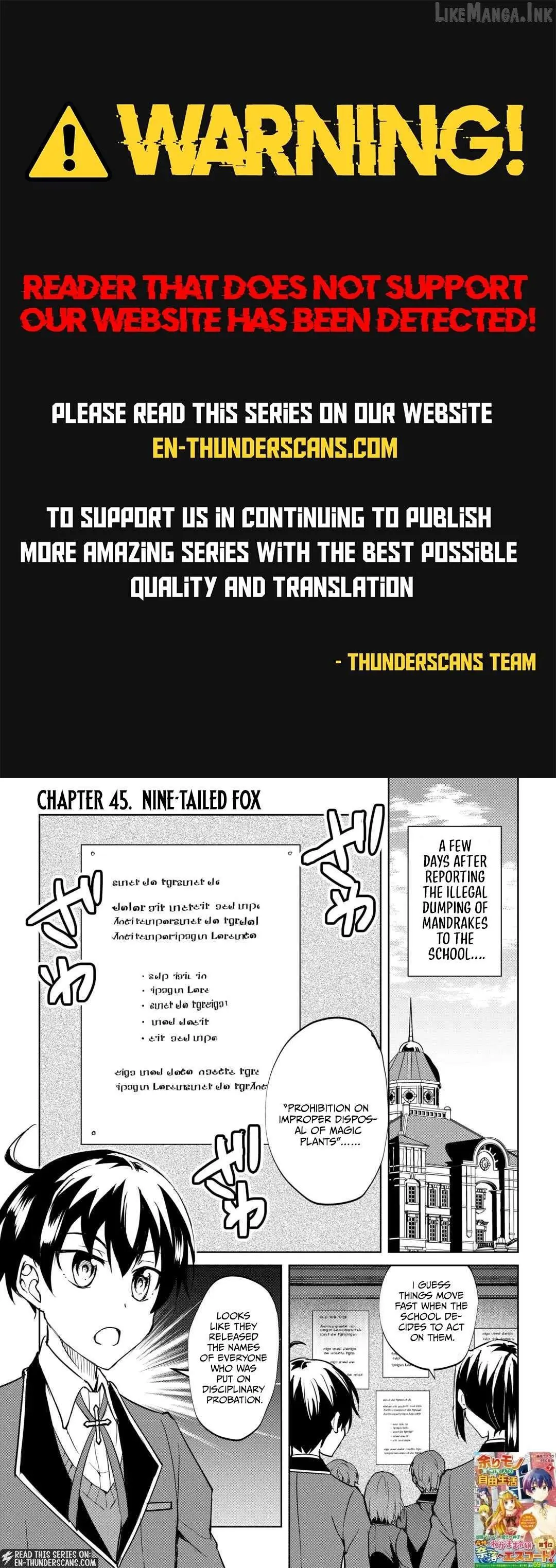 Amarimono Isekaijin no Jiyuu Seikatsu: Yuusha ja Nai node Katteni Yarasete Moraimasu Chapter 45 page 1