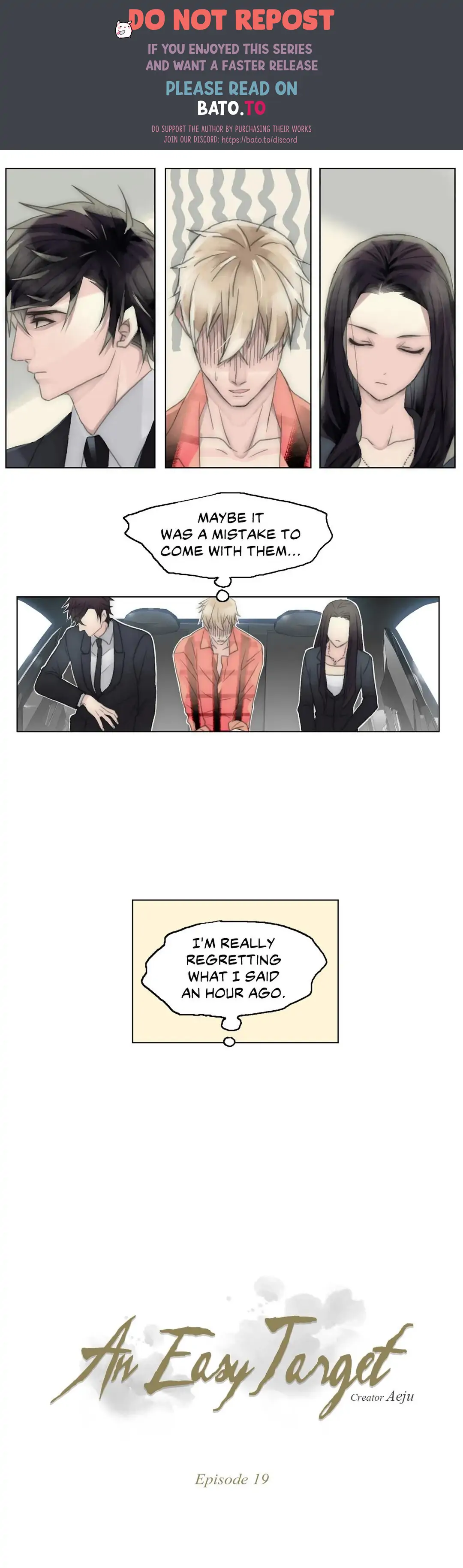 An Easy Target Chapter 19 page 1