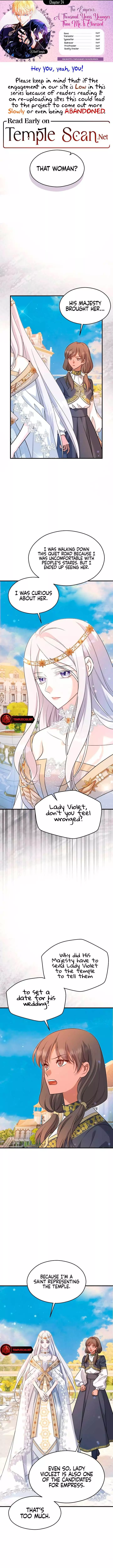 An Emperor 1000 Years Younger Than Me is Obsessed Chapter 24 page 1