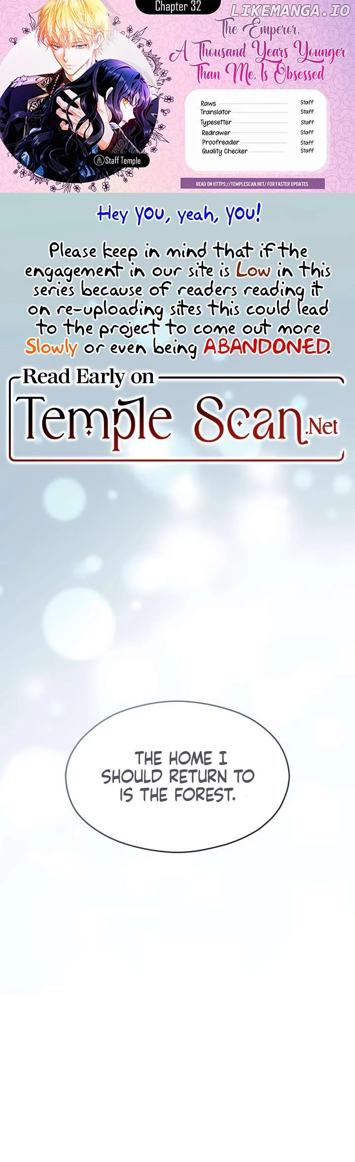 An Emperor 1000 Years Younger Than Me is Obsessed Chapter 32 page 1