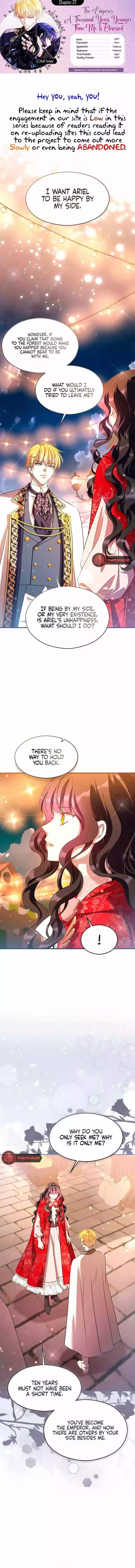An Emperor 1000 Years Younger Than Me is Obsessed Chapter 37 page 2