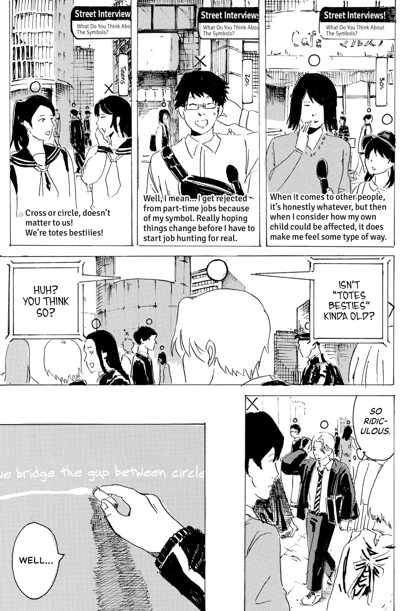 ○ and × Chapter 1 page 9