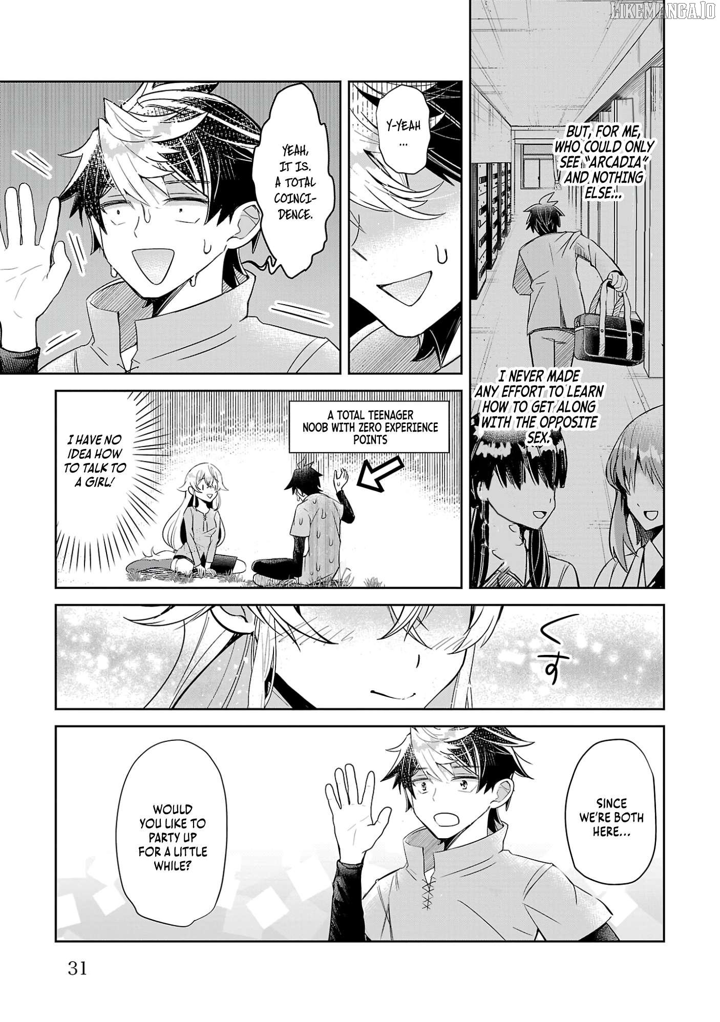 Arcadia Service - Kaishi kara San Nen Imasara Hajimeru Kasou Sekai Kouryaku Chapter 1 page 33