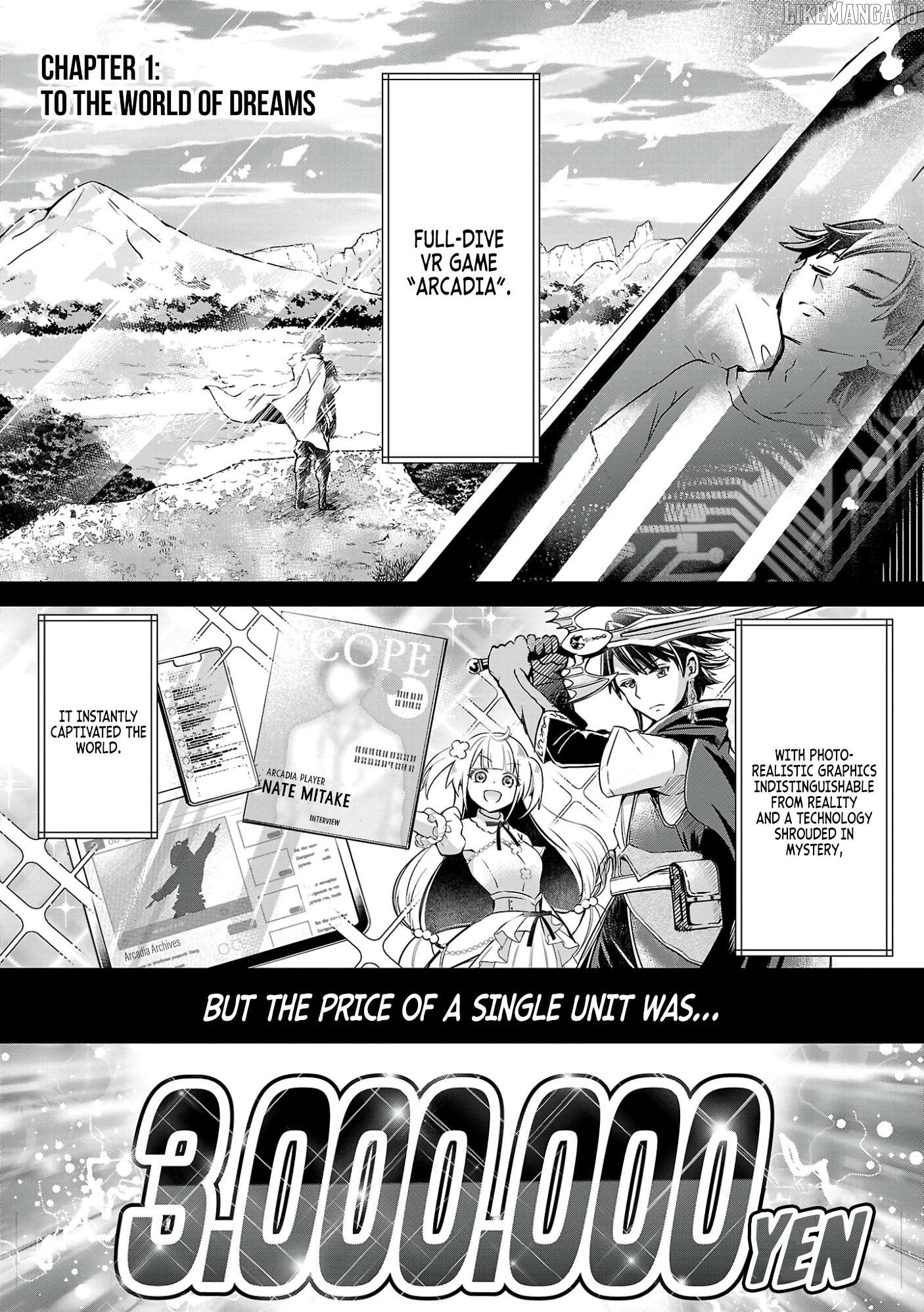 Arcadia Service - Kaishi kara San Nen Imasara Hajimeru Kasou Sekai Kouryaku Chapter 1 page 5