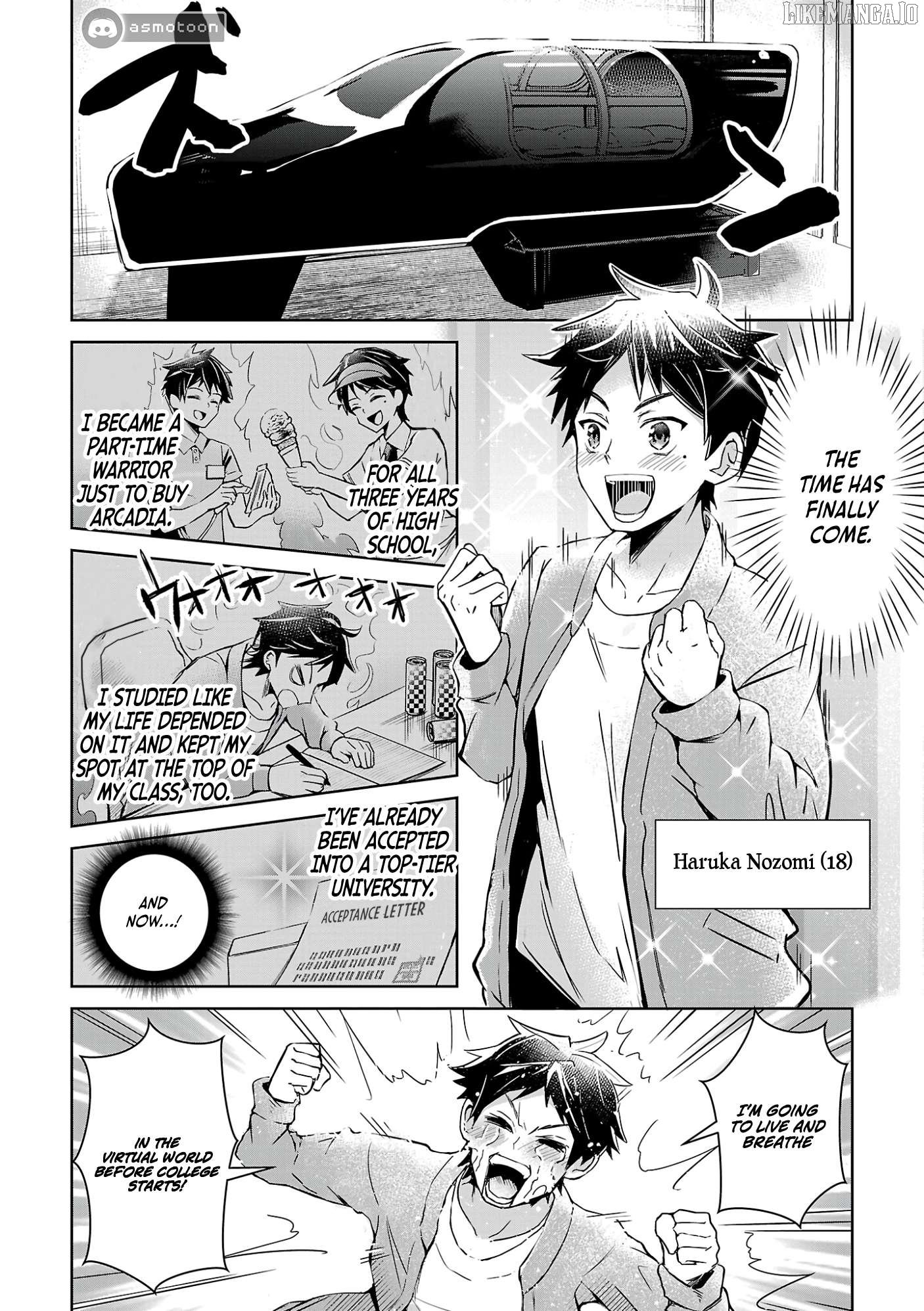 Arcadia Service - Kaishi kara San Nen Imasara Hajimeru Kasou Sekai Kouryaku Chapter 1 page 6