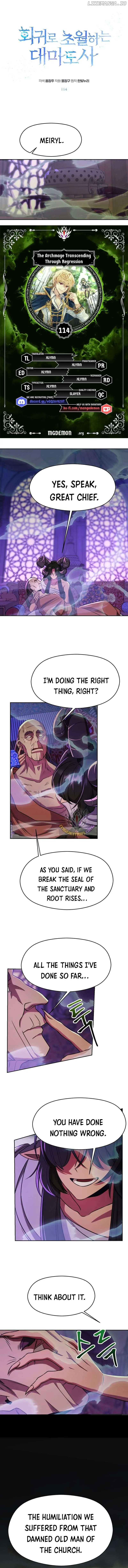 Archmage Transcending Through Regression Chapter 114 page 2