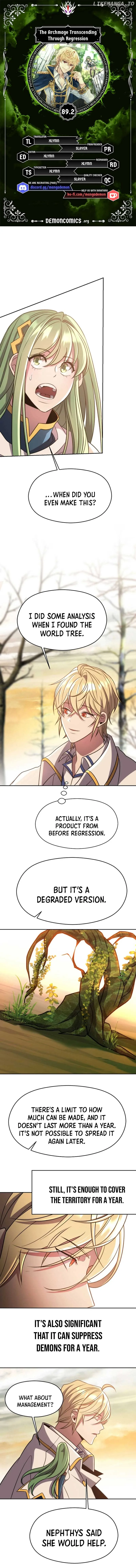 Archmage Transcending Through Regression Chapter 89.2 page 2