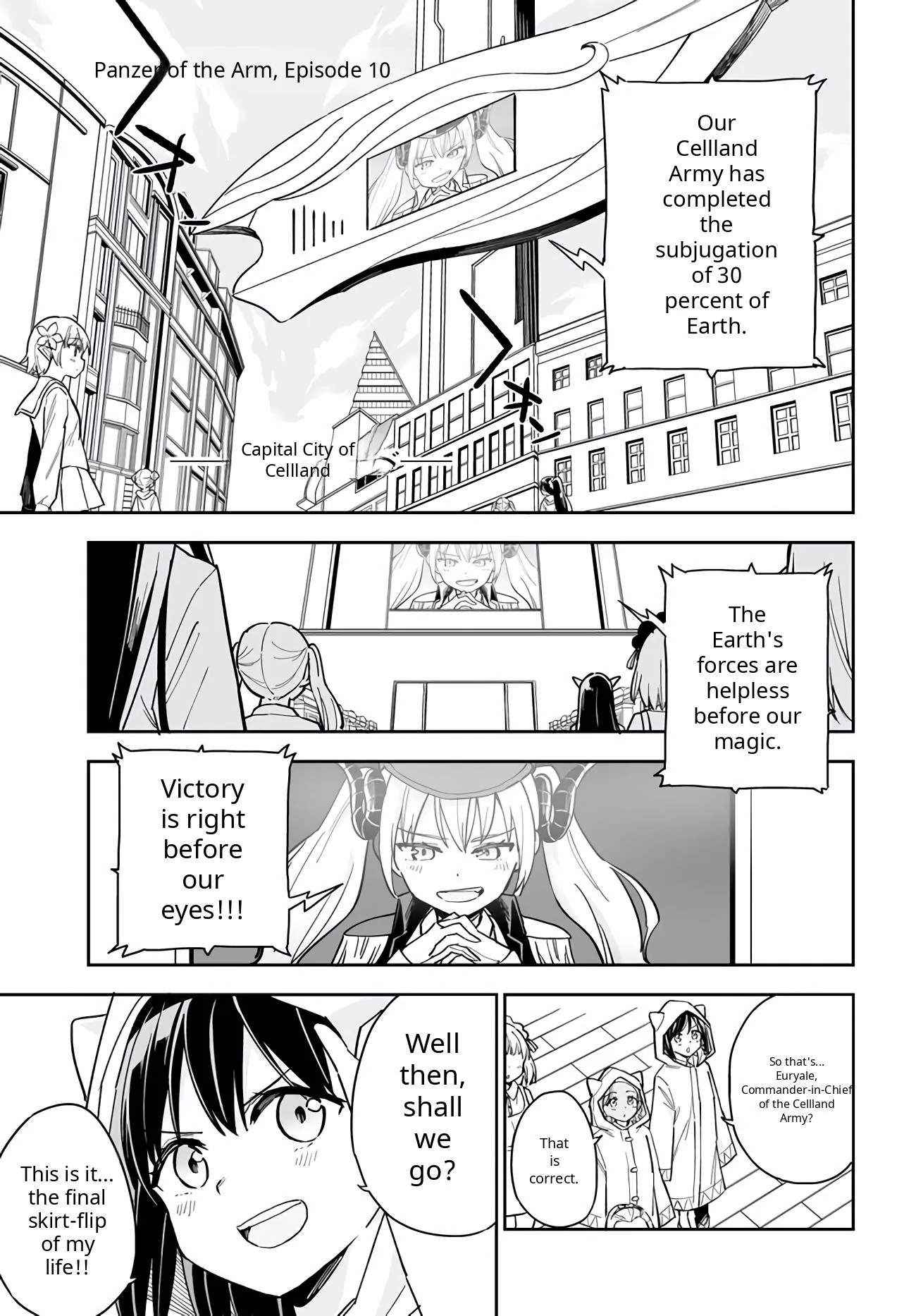 Arm Strike Panzer Chapter 10 page 1