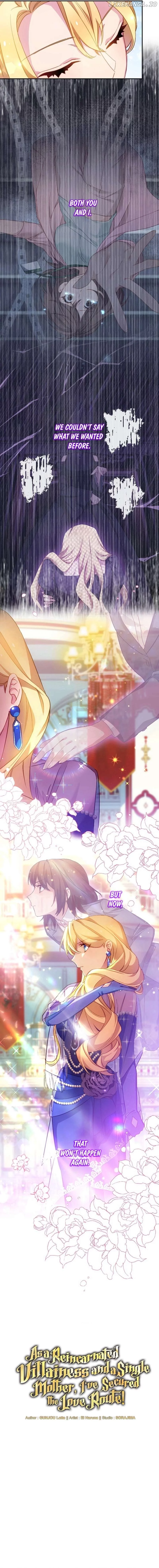 As a Reincarnated Villainess and a Single Mother, I've Secured the Love Route! Chapter 24 page 2