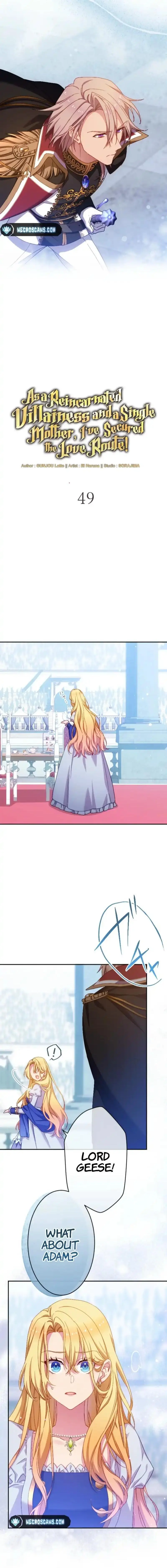 As a Reincarnated Villainess and a Single Mother, I've Secured the Love Route! Chapter 49 page 4