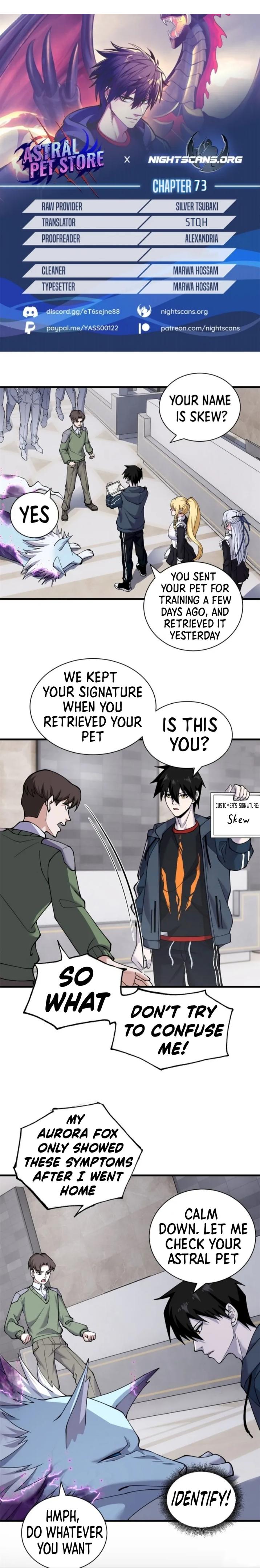 Astral Pet Store Chapter 73 page 1