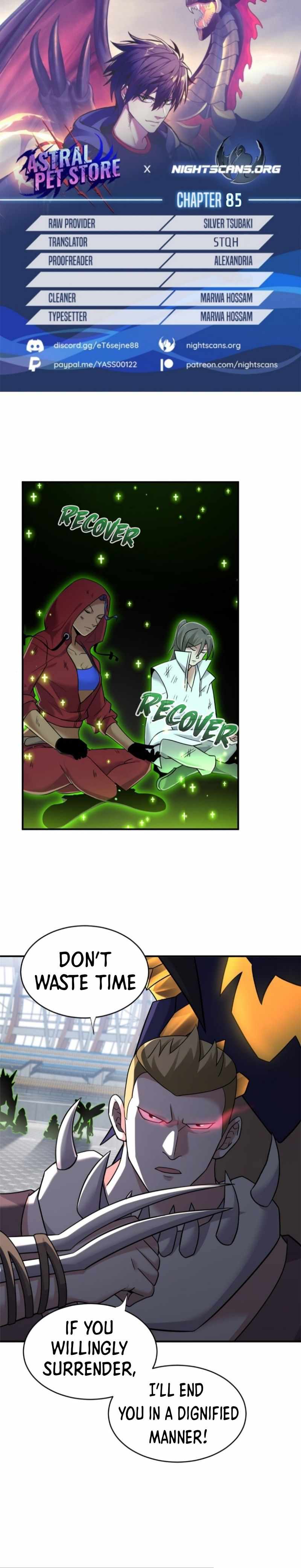Astral Pet Store Chapter 85 page 1