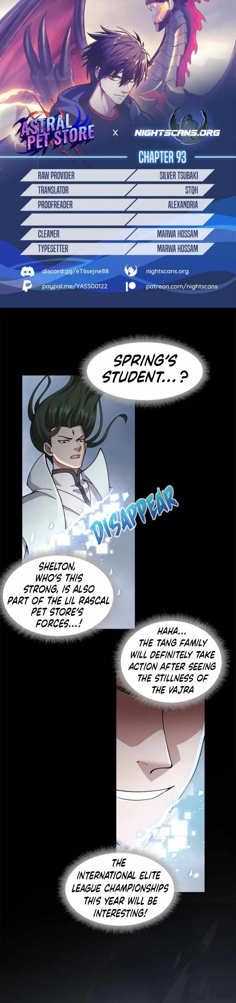 Astral Pet Store Chapter 93 page 1