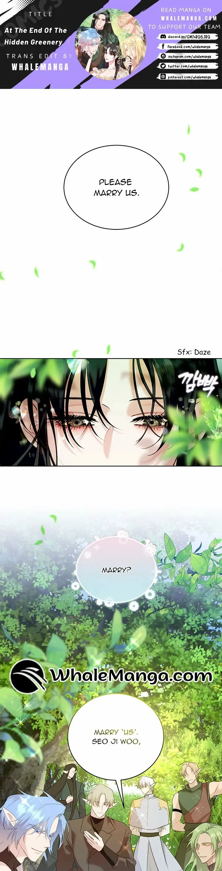 At The End Of The Hidden Greenery Chapter 1 page 1