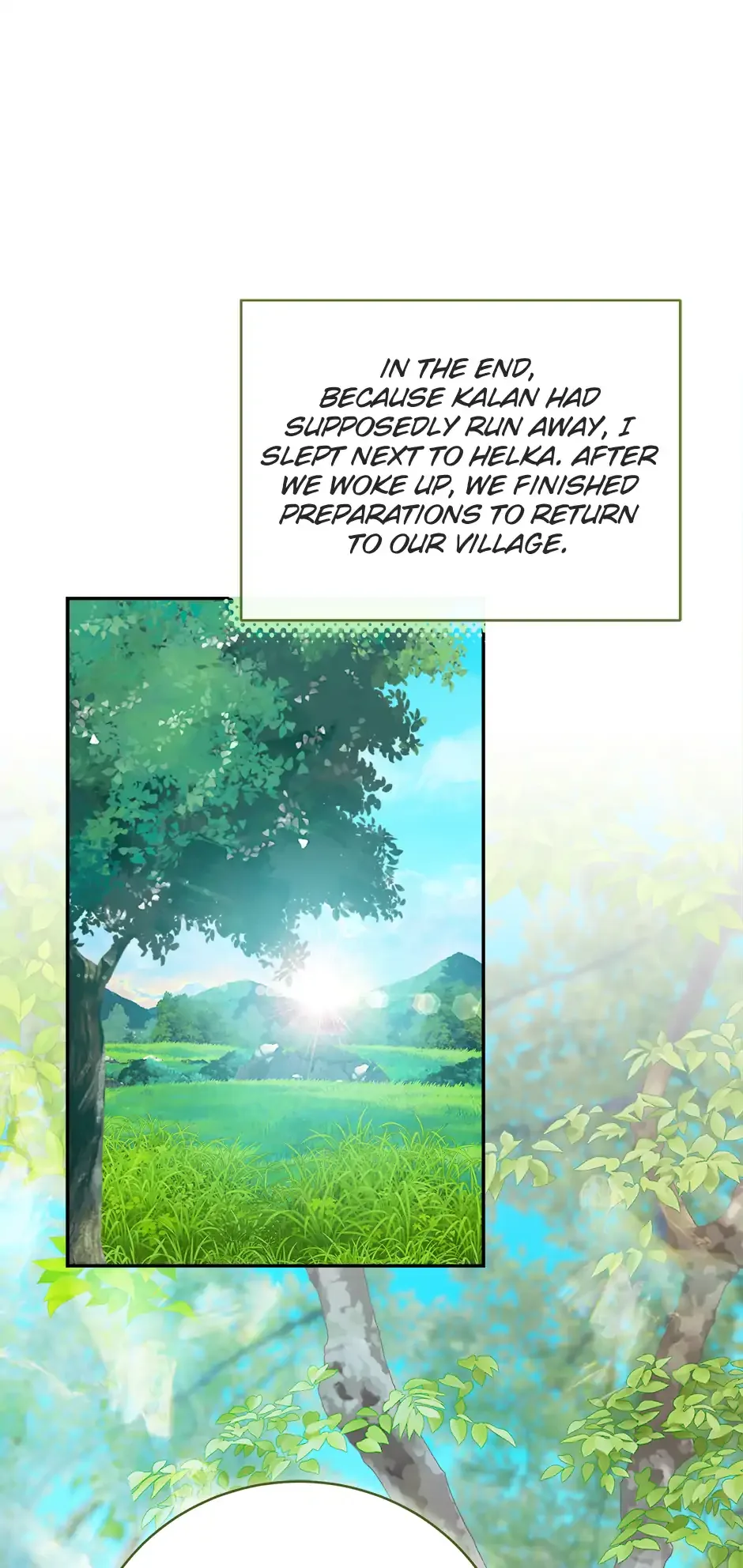 At The End Of The Hidden Greenery Chapter 49 page 1