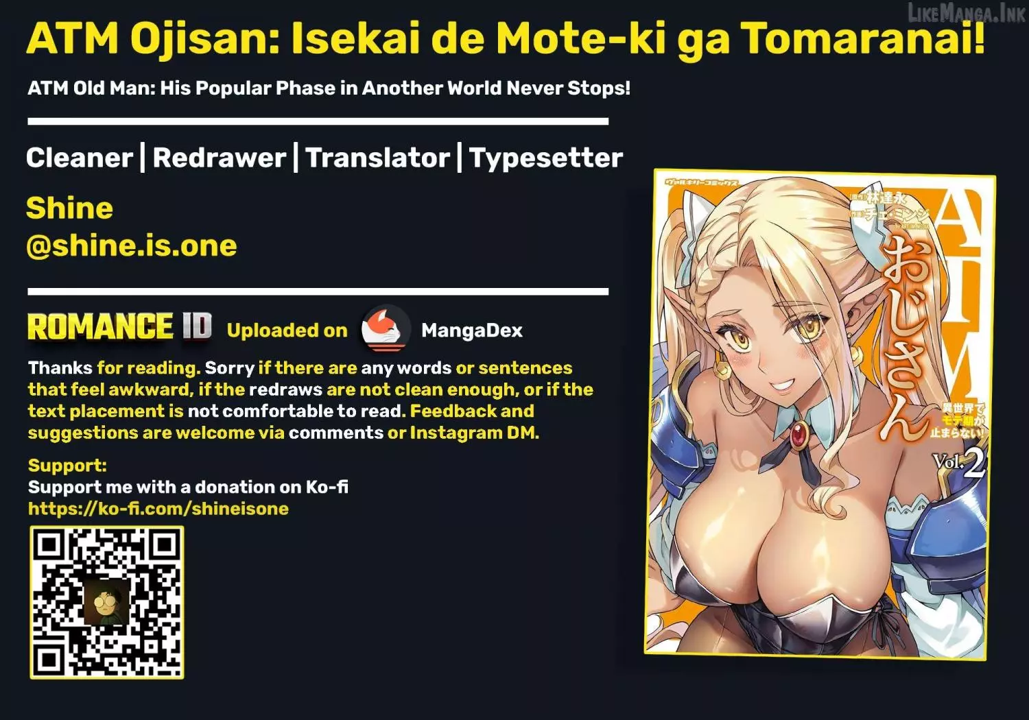ATM Ojisan - Isekai De Mote-ki Ga Tomaranai! Chapter 24 page 22