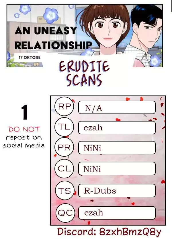 Awkward Relationship Chapter 1 page 1