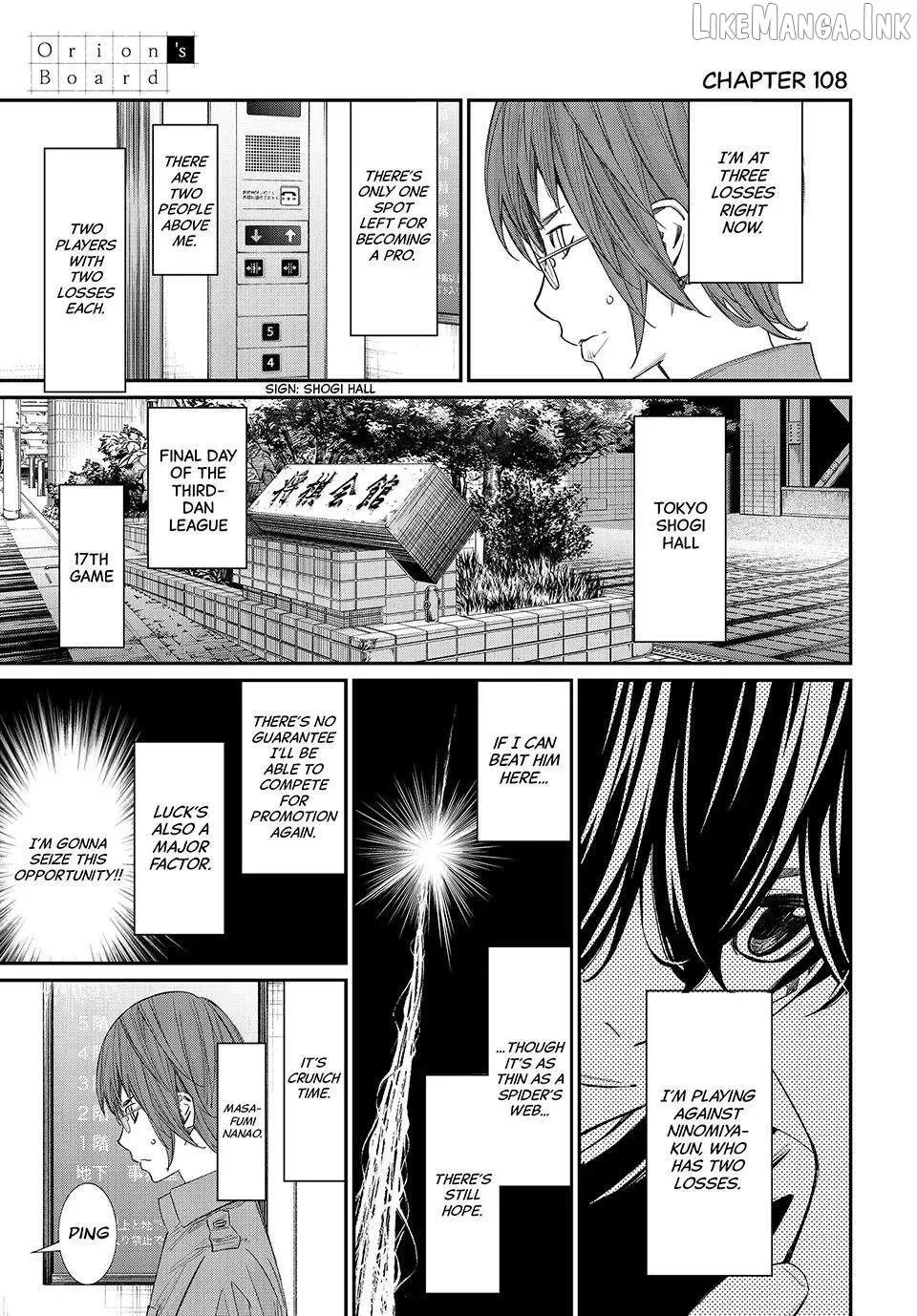 Banjou no Orion Chapter 108 page 1
