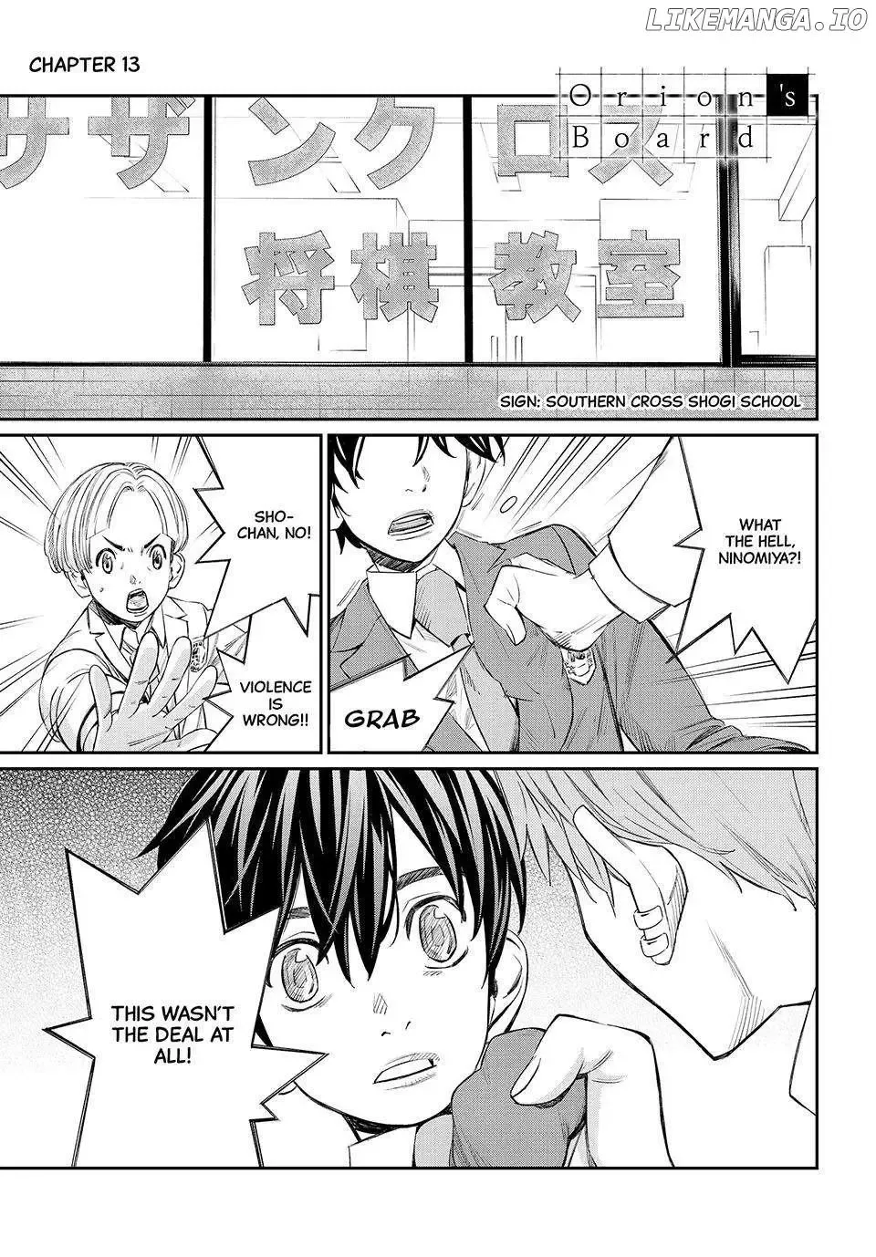 Banjou no Orion Chapter 13 page 1