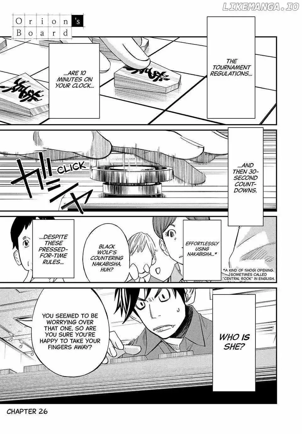 Banjou no Orion Chapter 26 page 1