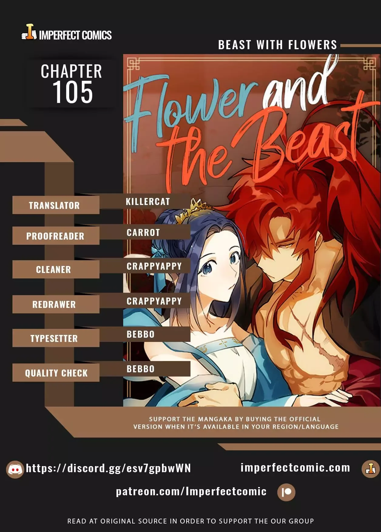 Beast with flowers Chapter 105 page 1