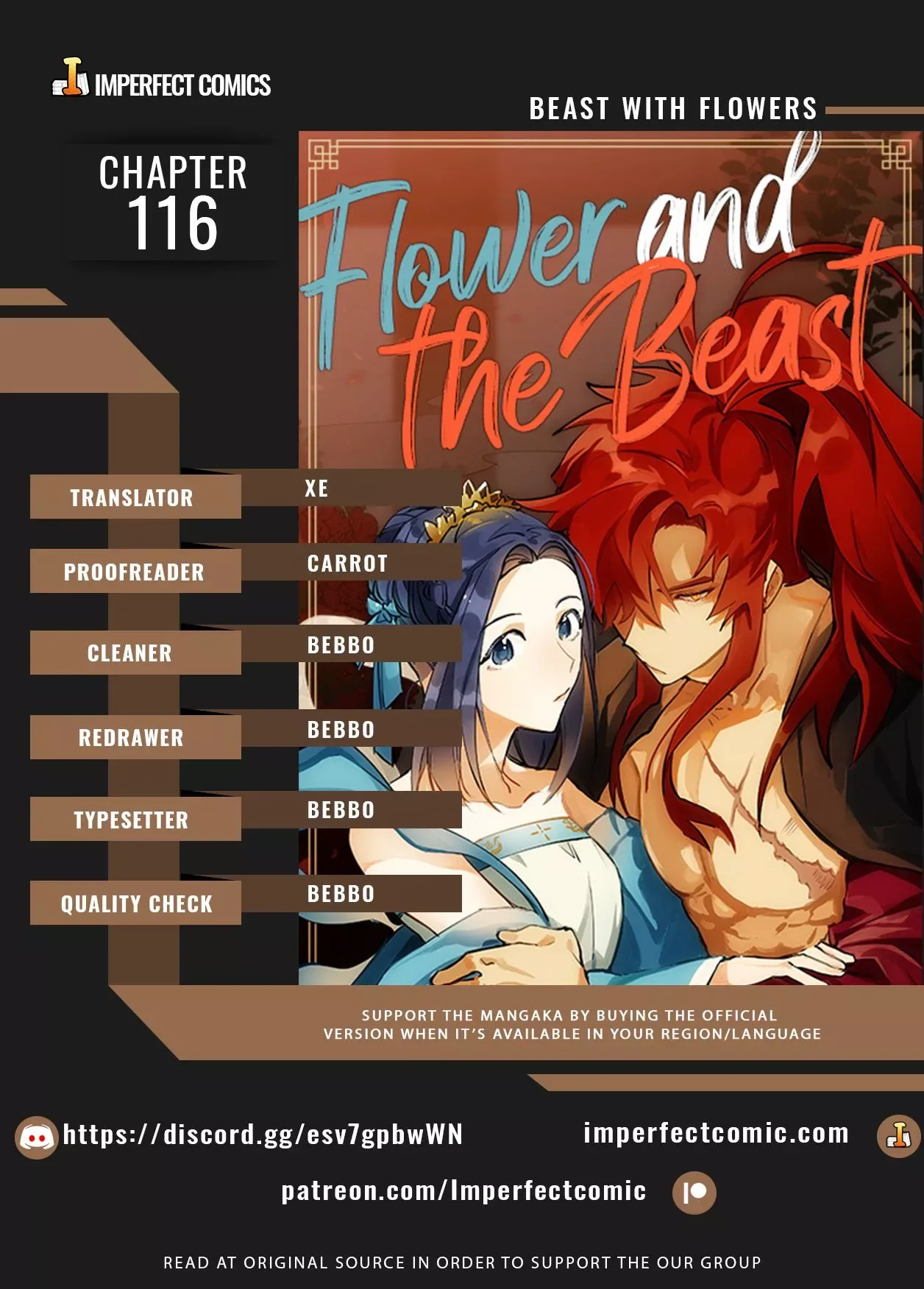 Beast with flowers Chapter 116 page 1